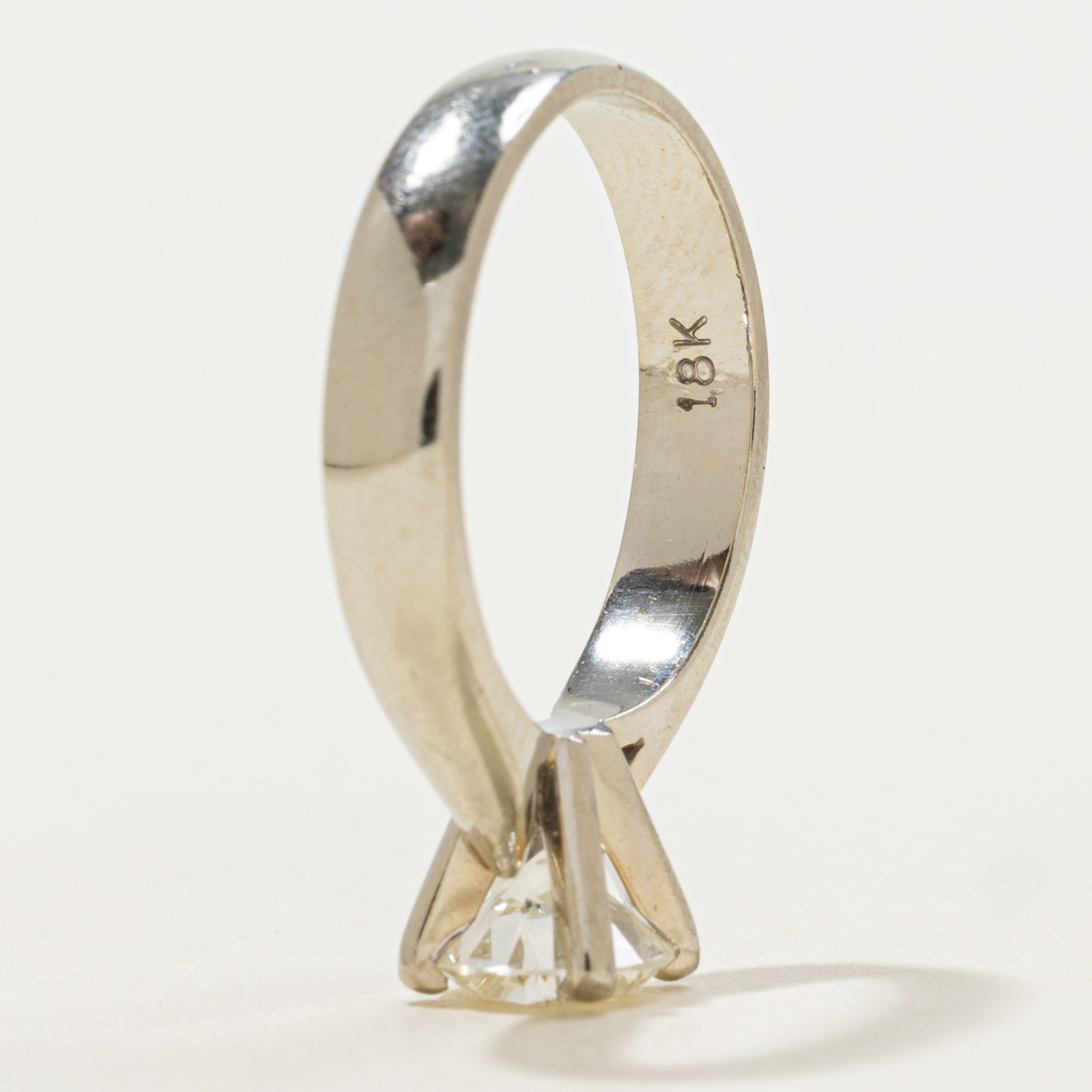 Solitaire Round Brilliant Diamond Engagement Ring | 1.05ct VS2 K | SZ 6.75