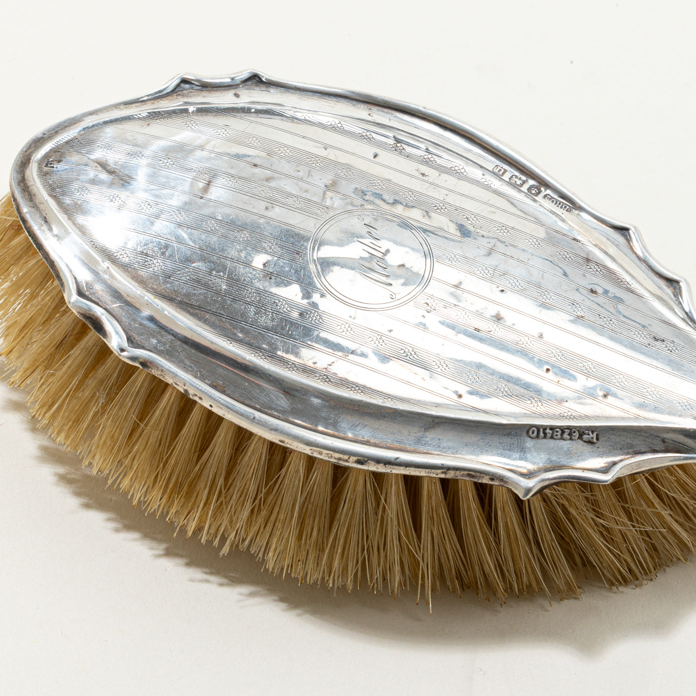 1919 Birmingham Sterling Silver "Mother" Hairbrush