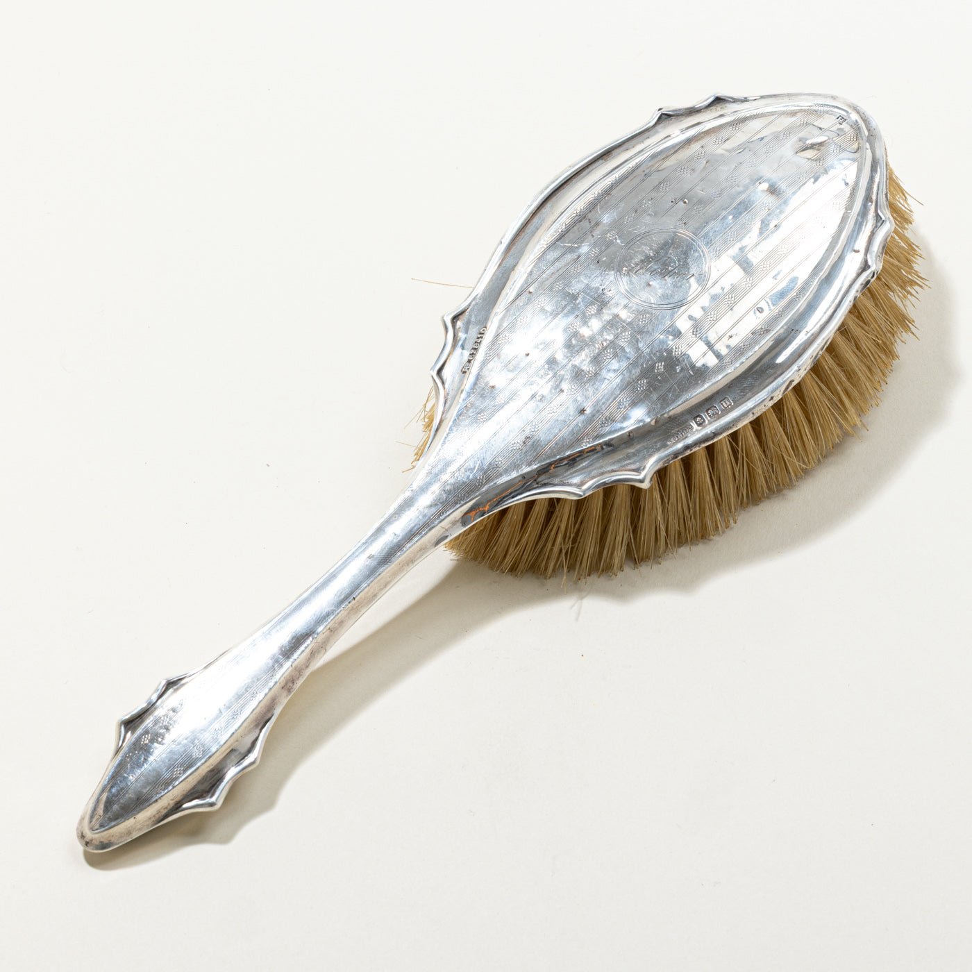1919 Birmingham Sterling Silver "Mother" Hairbrush