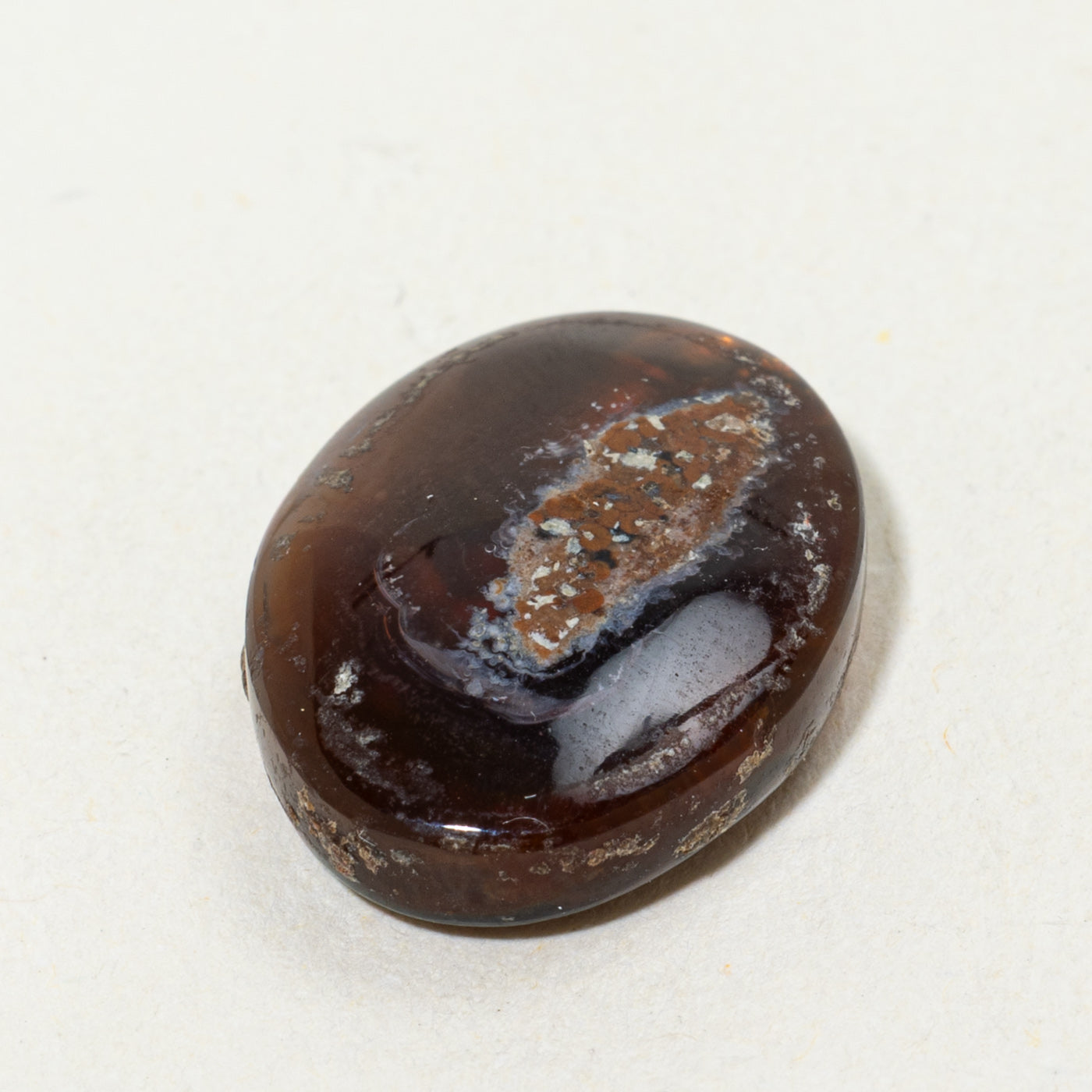 Loose Oval Cabochon Cut Fire Agate | 13.98ct