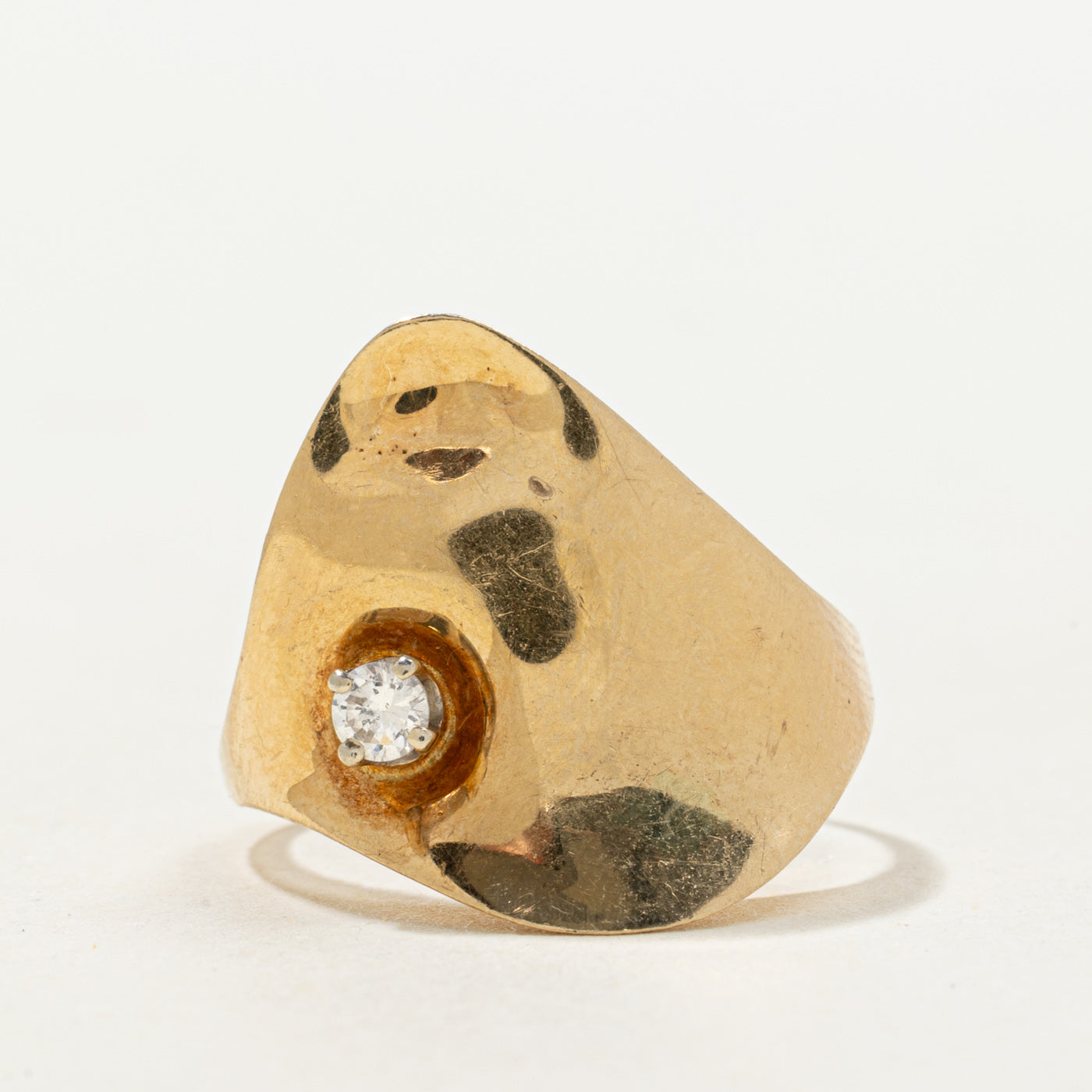 Diamond Freeform Ring | 0.07ct | SZ 6