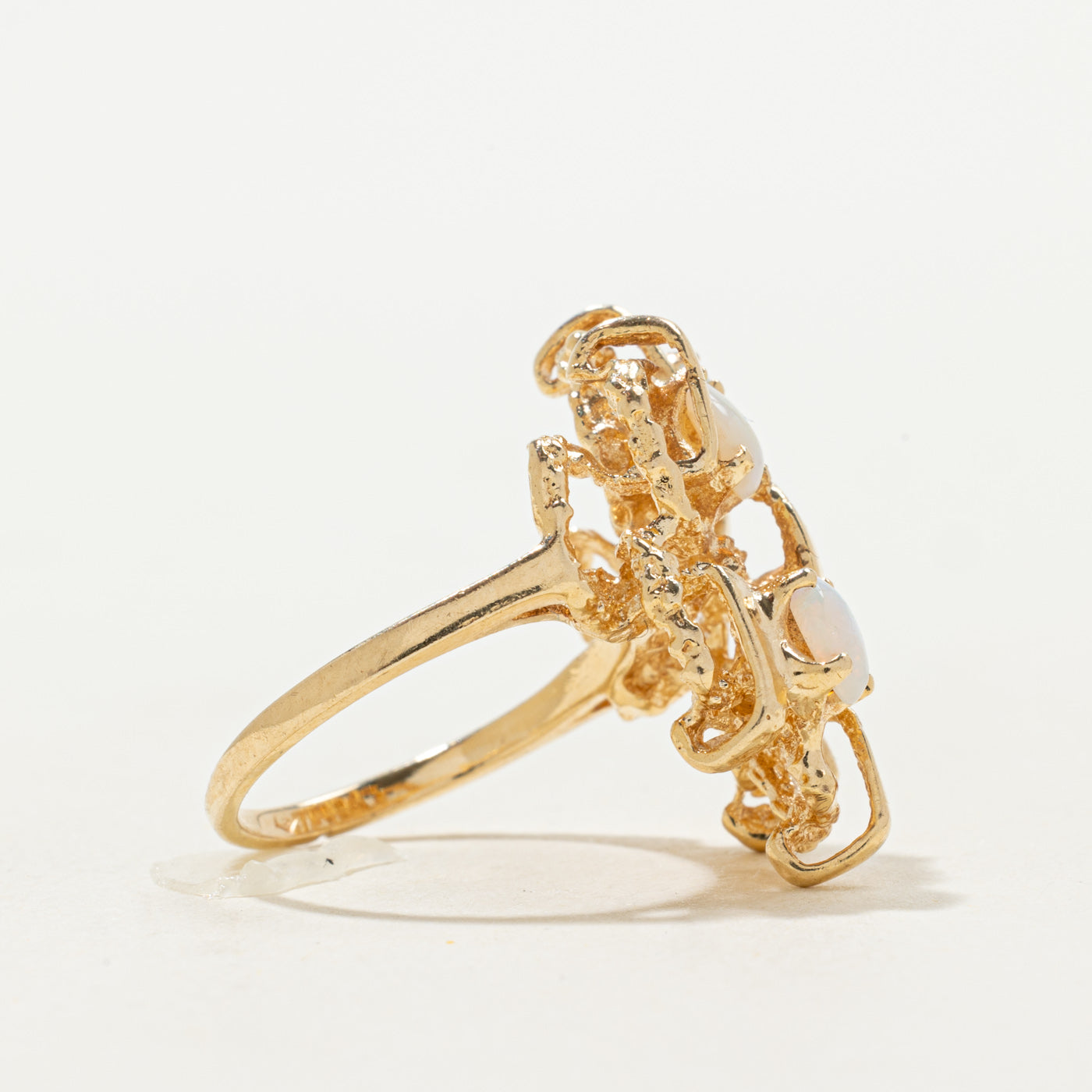 Scattered Opal Cocktail Ring | 0.40ctw | SZ 4.25