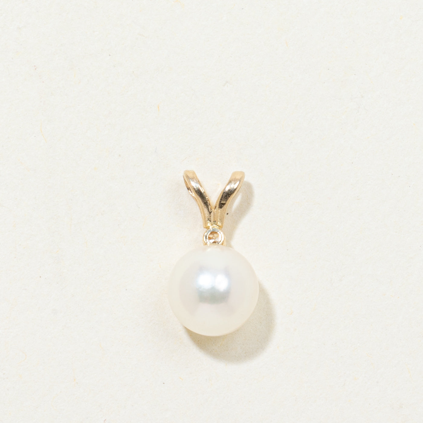 Pearl & Diamond Pendant | 6.20mm