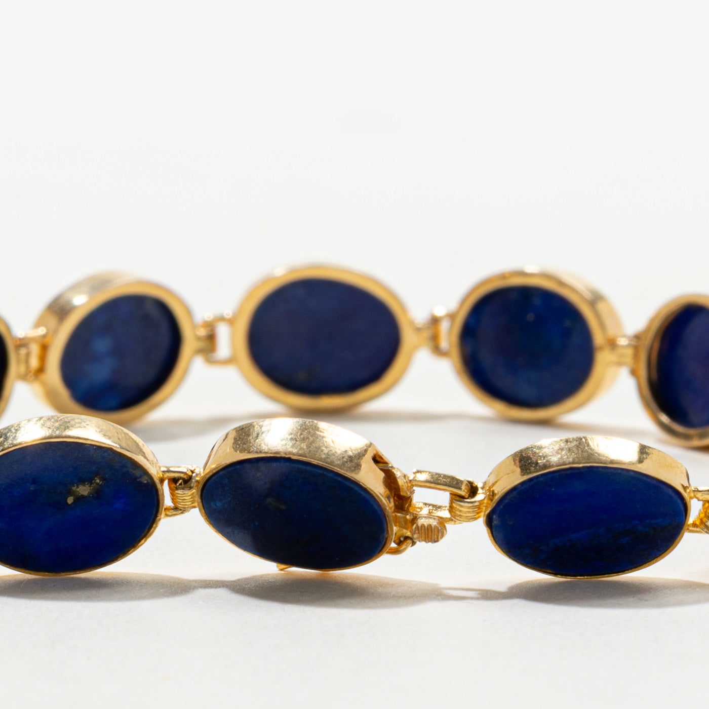 Dyed Lapis Gemstone Bracelet | 14.00ctw | 7"