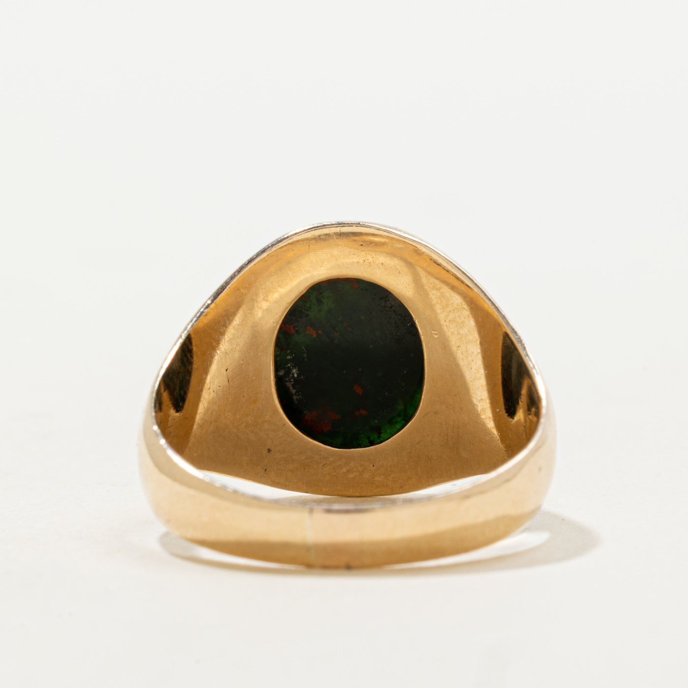 Bloodstone Signet Ring | 2.90ct | SZ 9.25