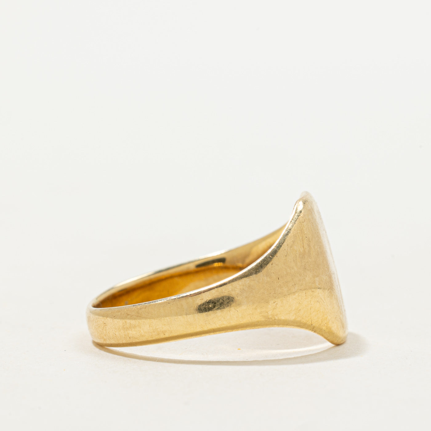 1960 Birmingham 18k Yellow Gold Signet Ring | SZ 9.25