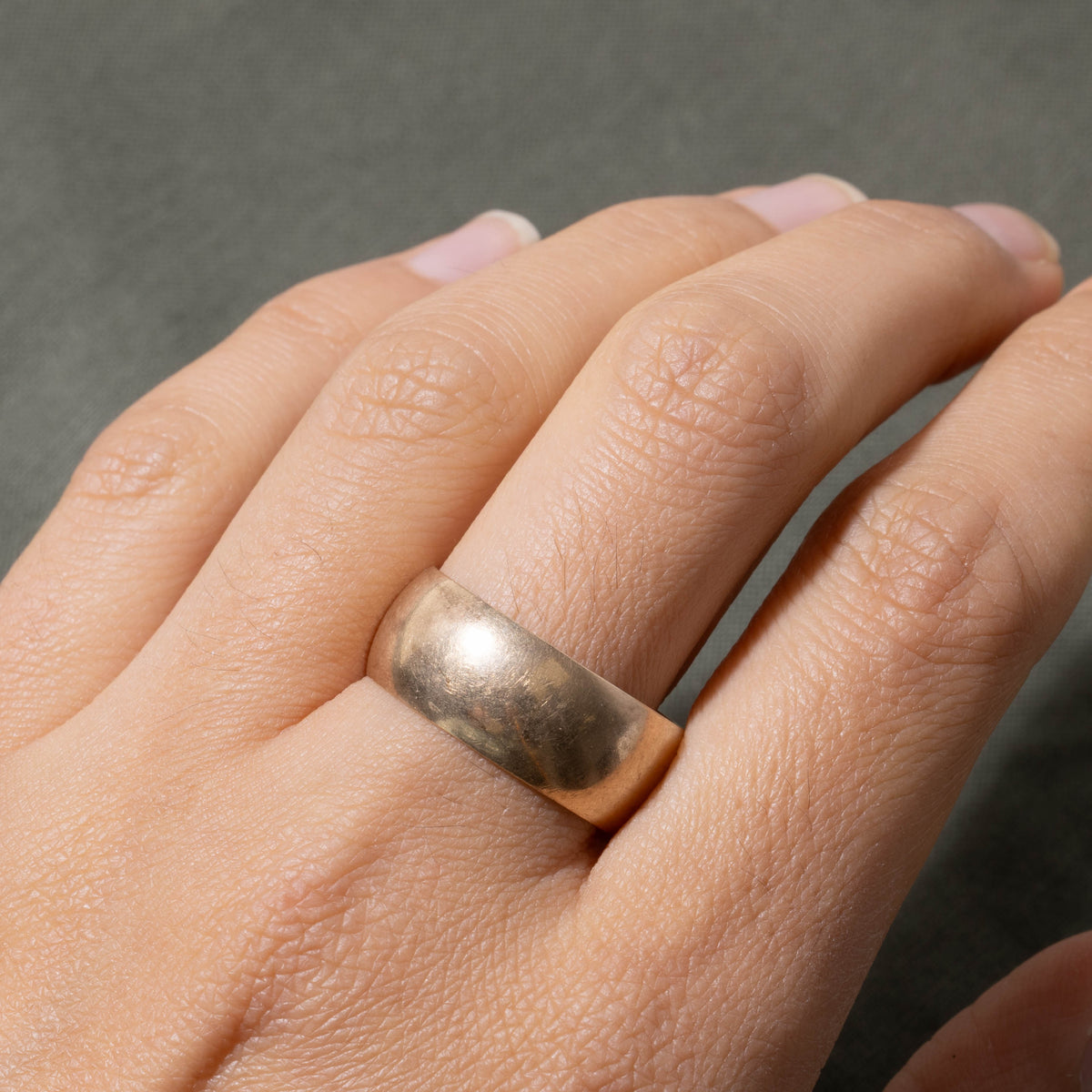 1978 Sheffield Yellow Gold Cigar Band | 9mm | SZ 10.75