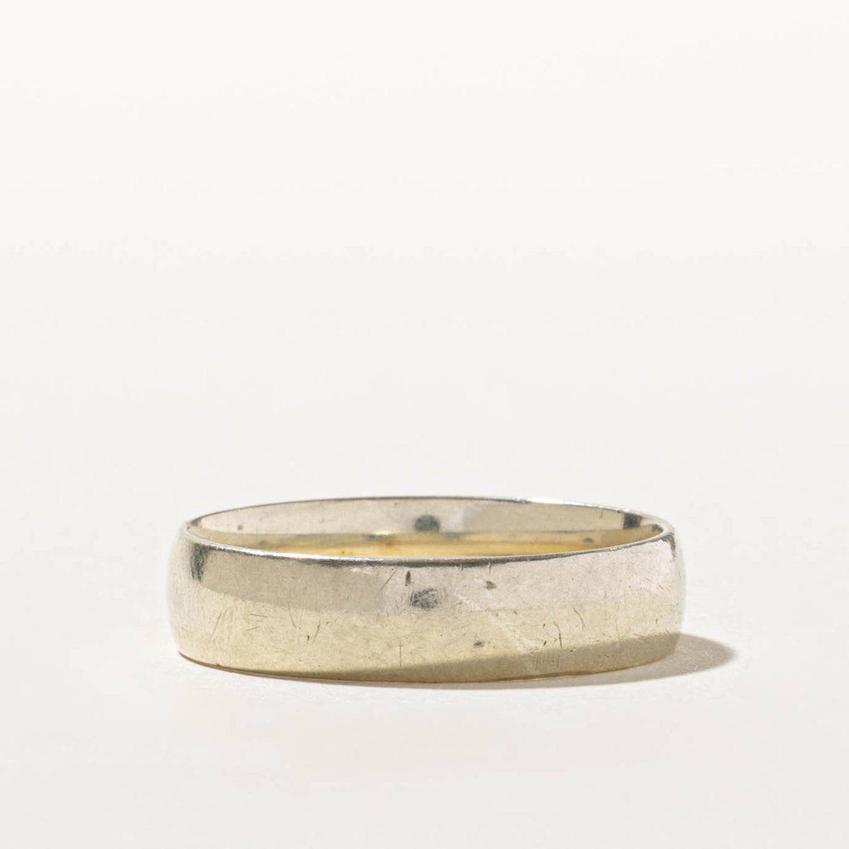 2022 Sheffield White Gold Band | 5mm | SZ 9.75