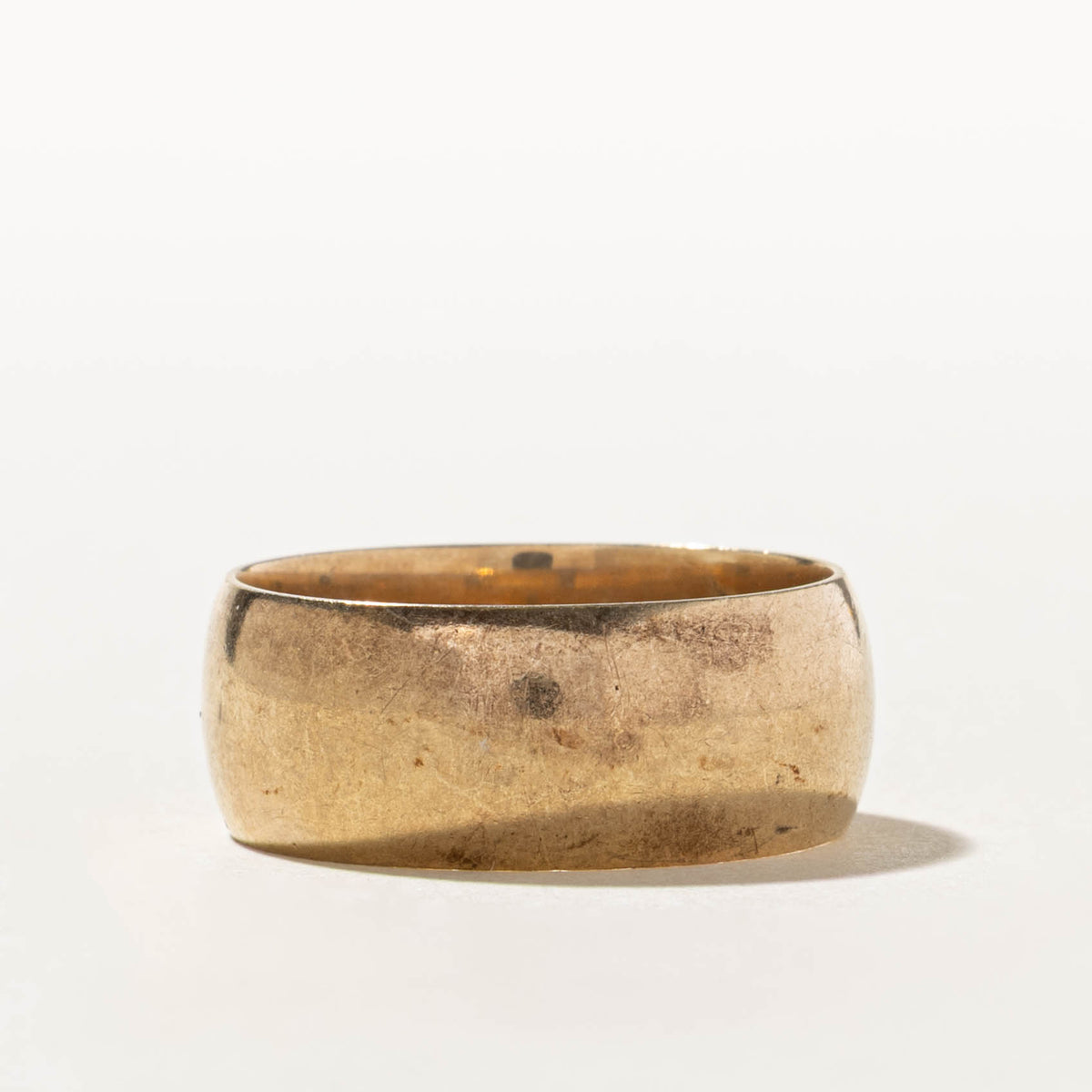 1978 Sheffield Yellow Gold Cigar Band | 9mm | SZ 10.75