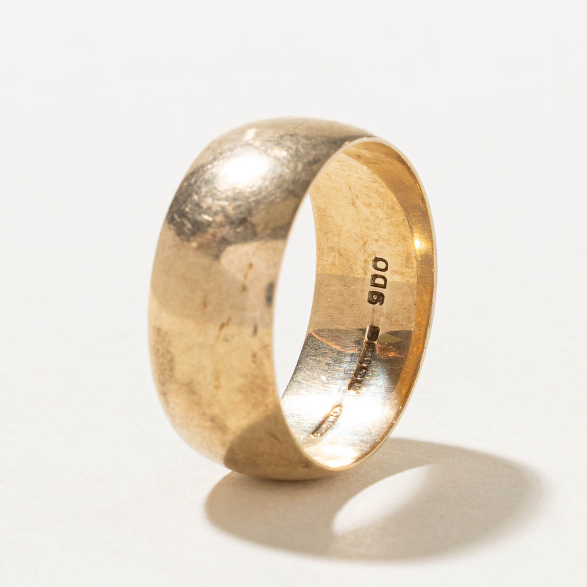1978 Sheffield Yellow Gold Cigar Band | 9mm | SZ 10.75
