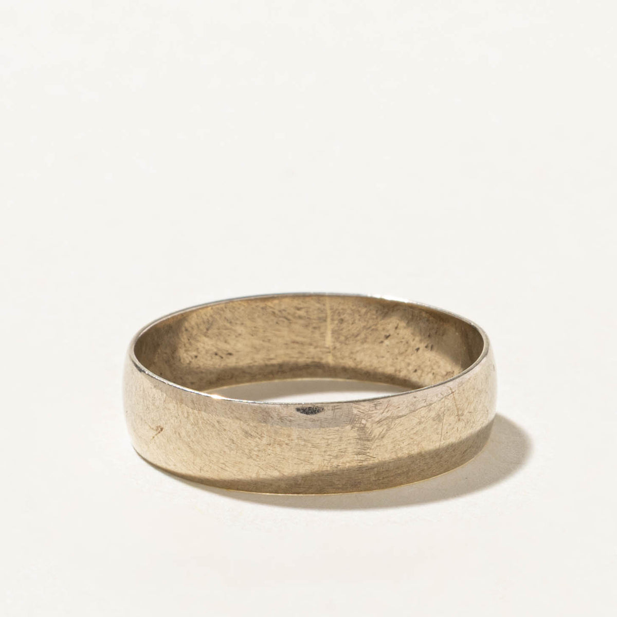 London White Gold Band | 5mm | SZ 7.75