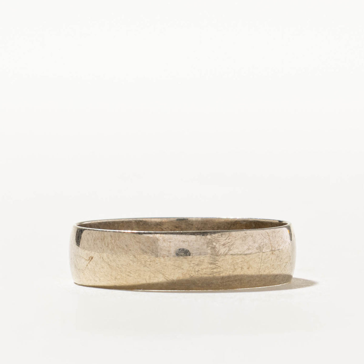 London White Gold Band | 5mm | SZ 7.75
