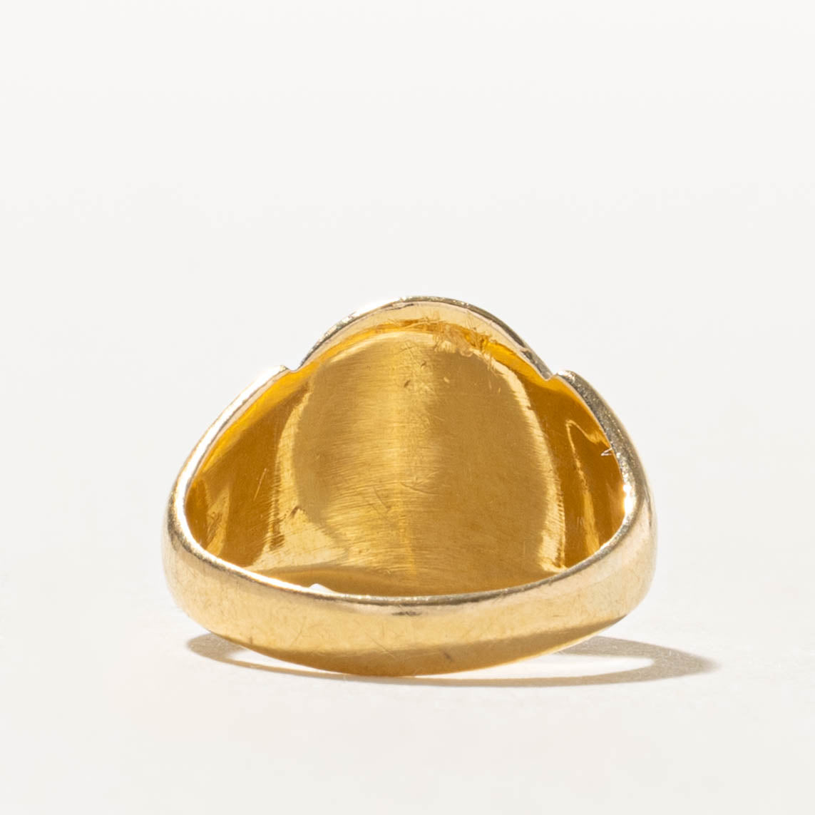 1910 Chester Yellow Gold Signet Ring | SZ 1.75