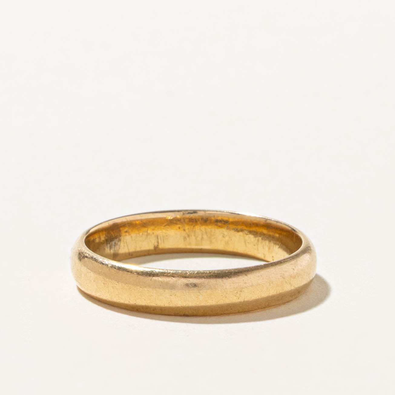 1891 Birmingham Yellow Gold Band | 3.6mm | SZ 6.25
