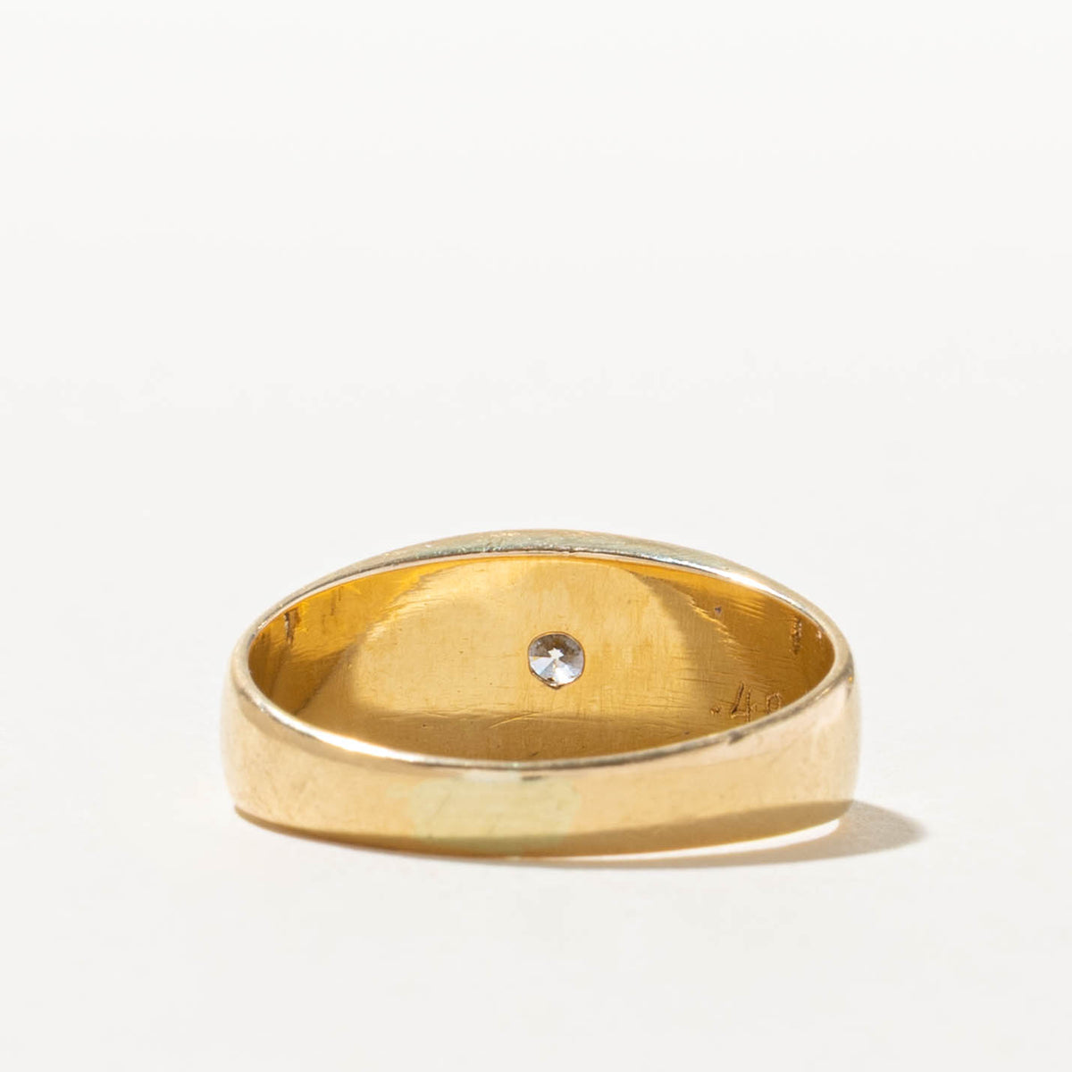 18k Star Set Diamond Band | 0.40ct VS2 E | 8.31mm | SZ 9.5