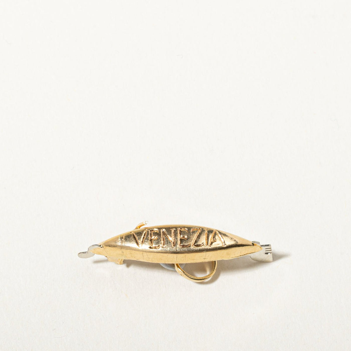 18k Yellow & White Gold Gondola Charm