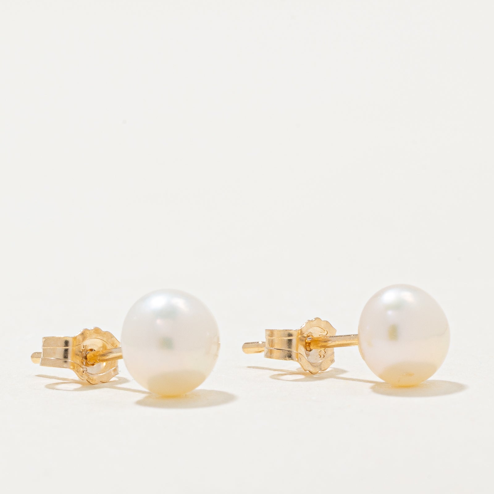 '100 Ways' Classic Pearl Stud Earrings |