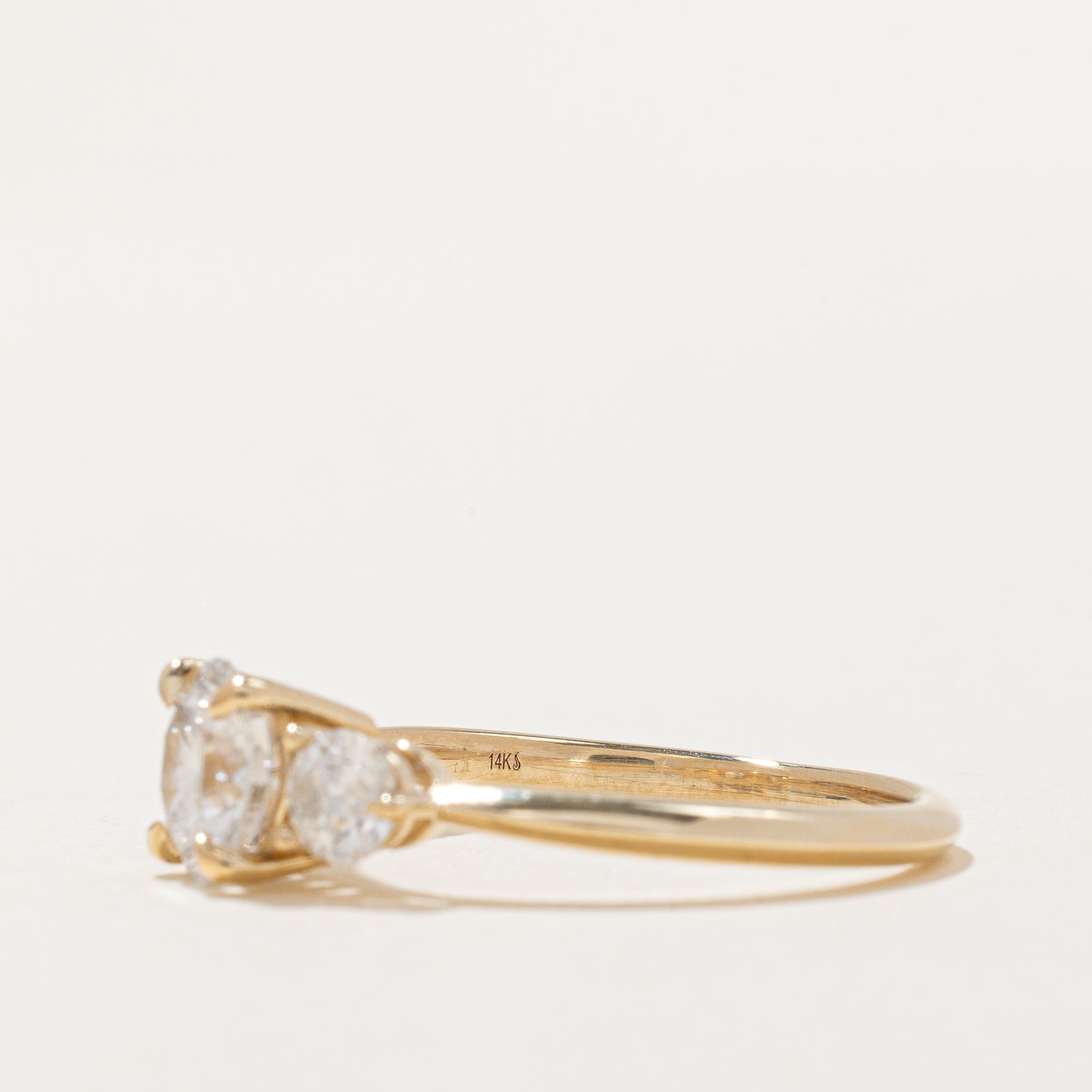 '100 Ways' Three Stone Diamond Engagement Ring | 1.16ctw | SZ 4.75 |