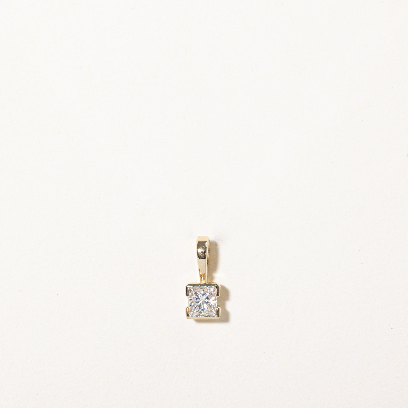 Pendentif en diamant serti semi-clos certifié GIA de 100 Ways | 0,42 ct SI1 E |