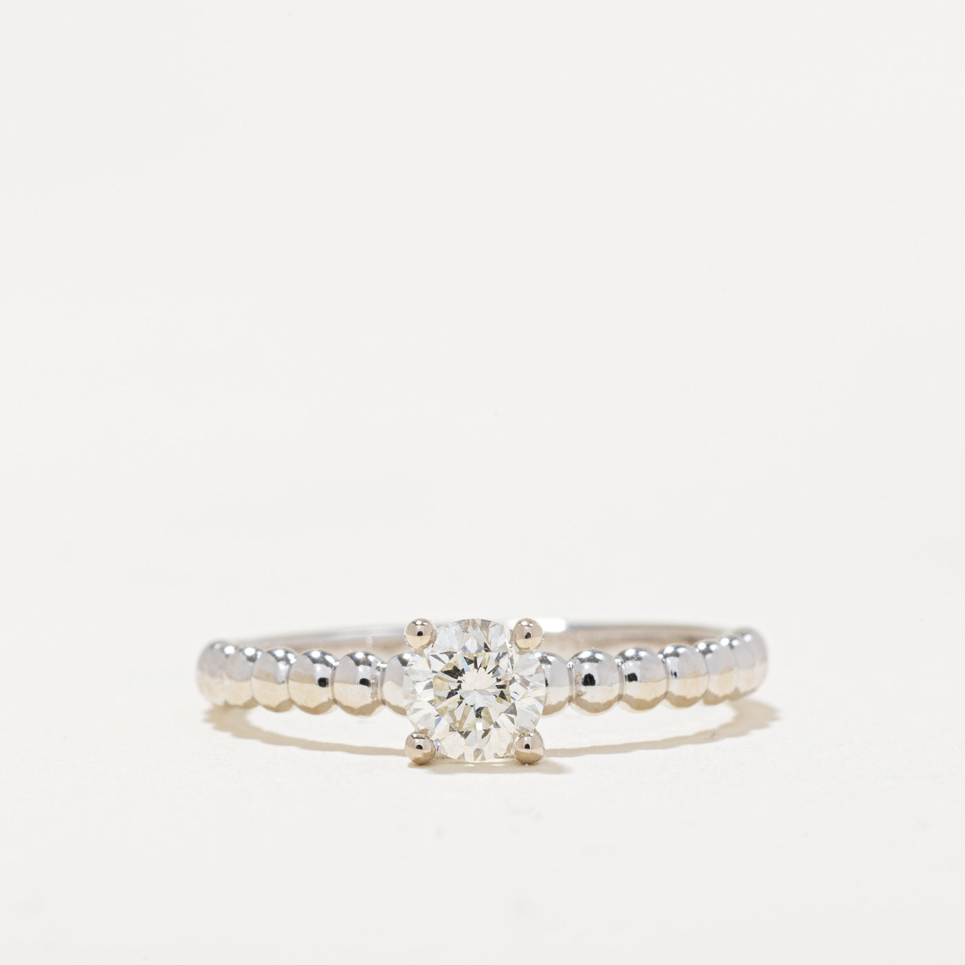 100 Ways' GIA Certified Diamond Engagement Ring | 0.44ct VS2 G | SZ 6.75 |