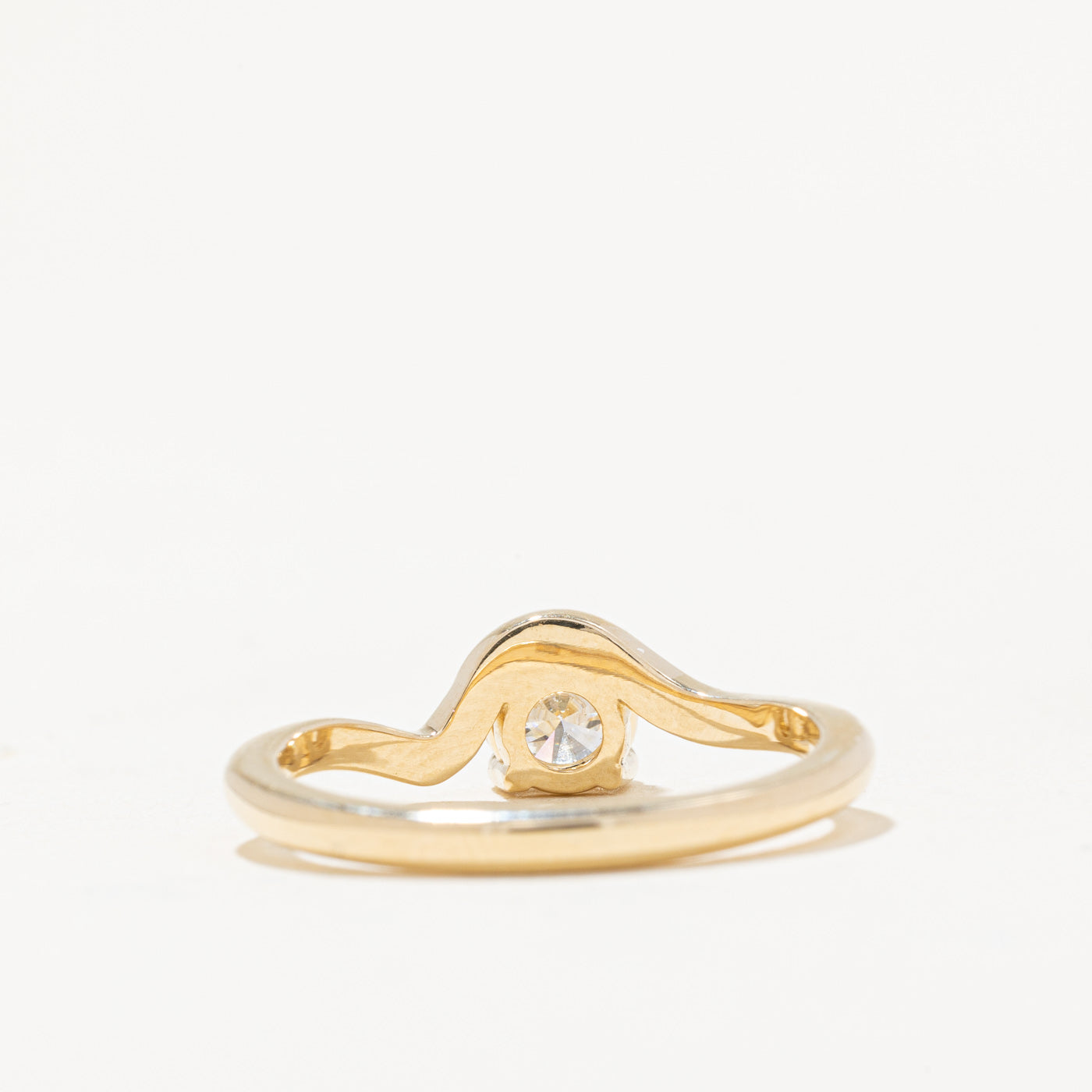 '100 Ways' GIA Certified Diamond Freeform Engagement Ring | 0.54ct SI1 I | SZ 7 |