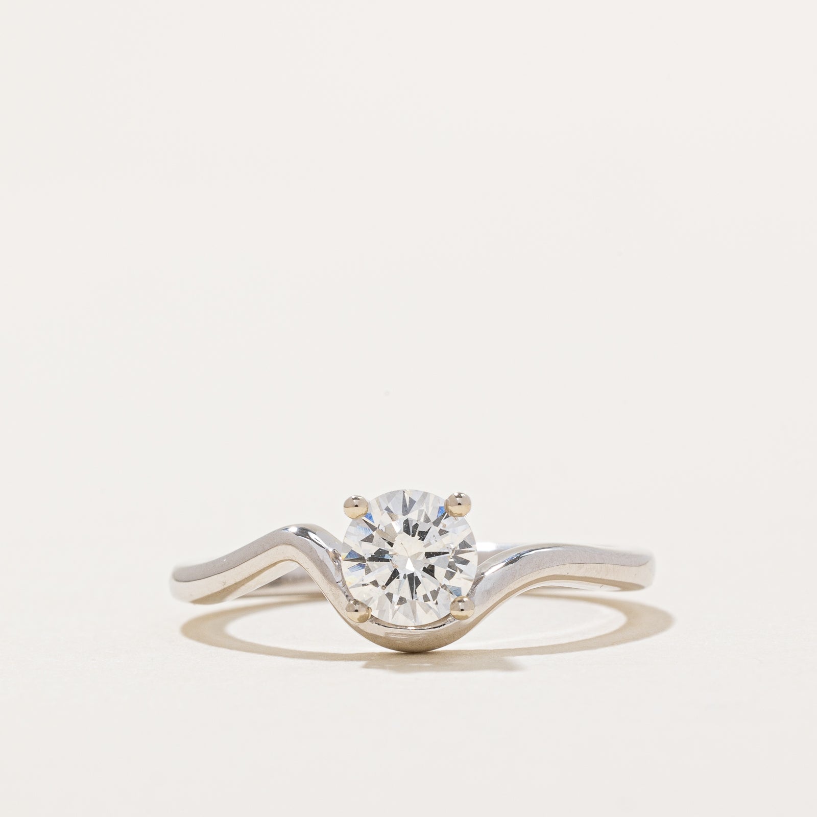 '100 Ways' GIA Certified Diamond Freeform Engagement Ring | 0.55ct | SZ 6.75 |