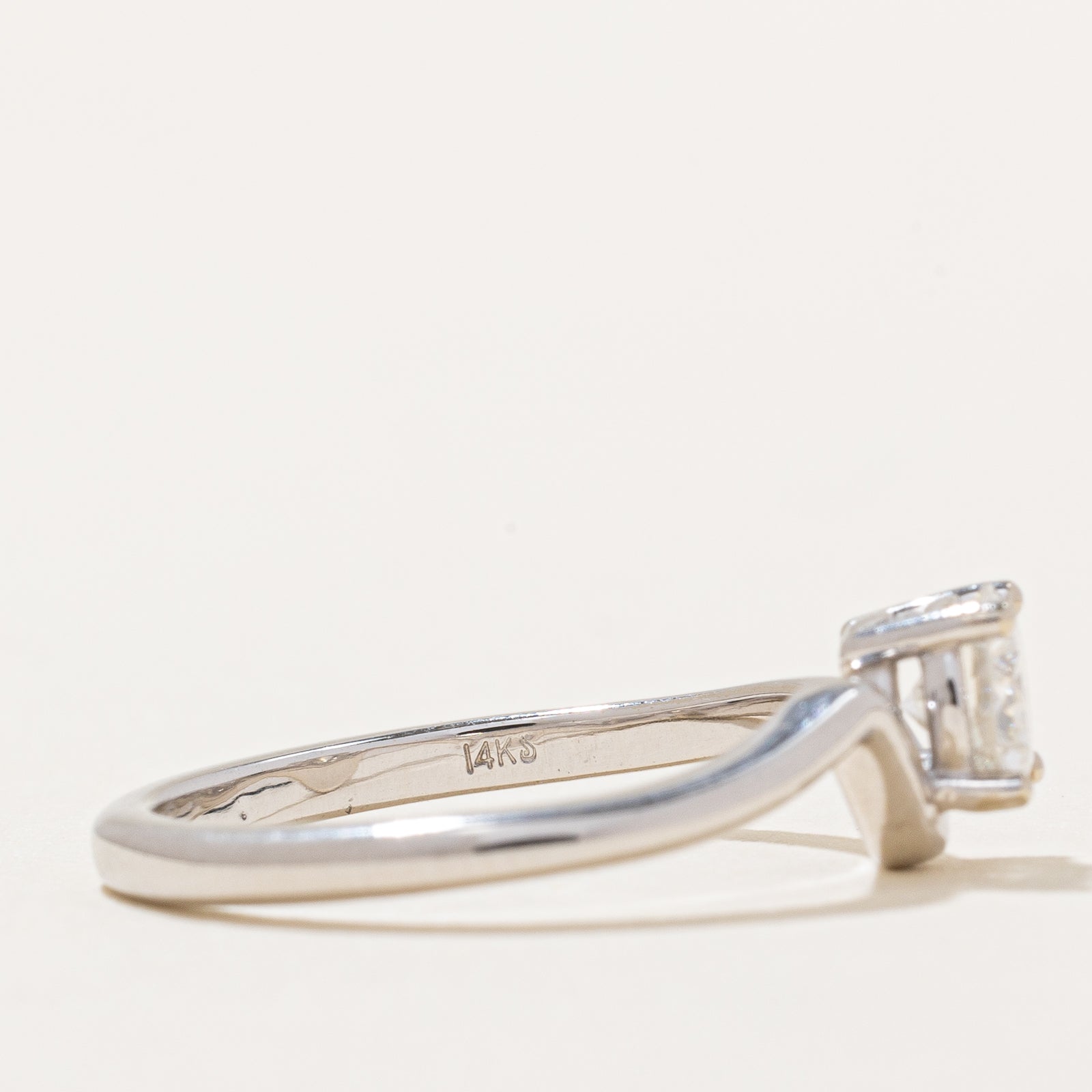 '100 Ways' GIA Certified Diamond Freeform Engagement Ring | 0.55ct | SZ 6.75 |