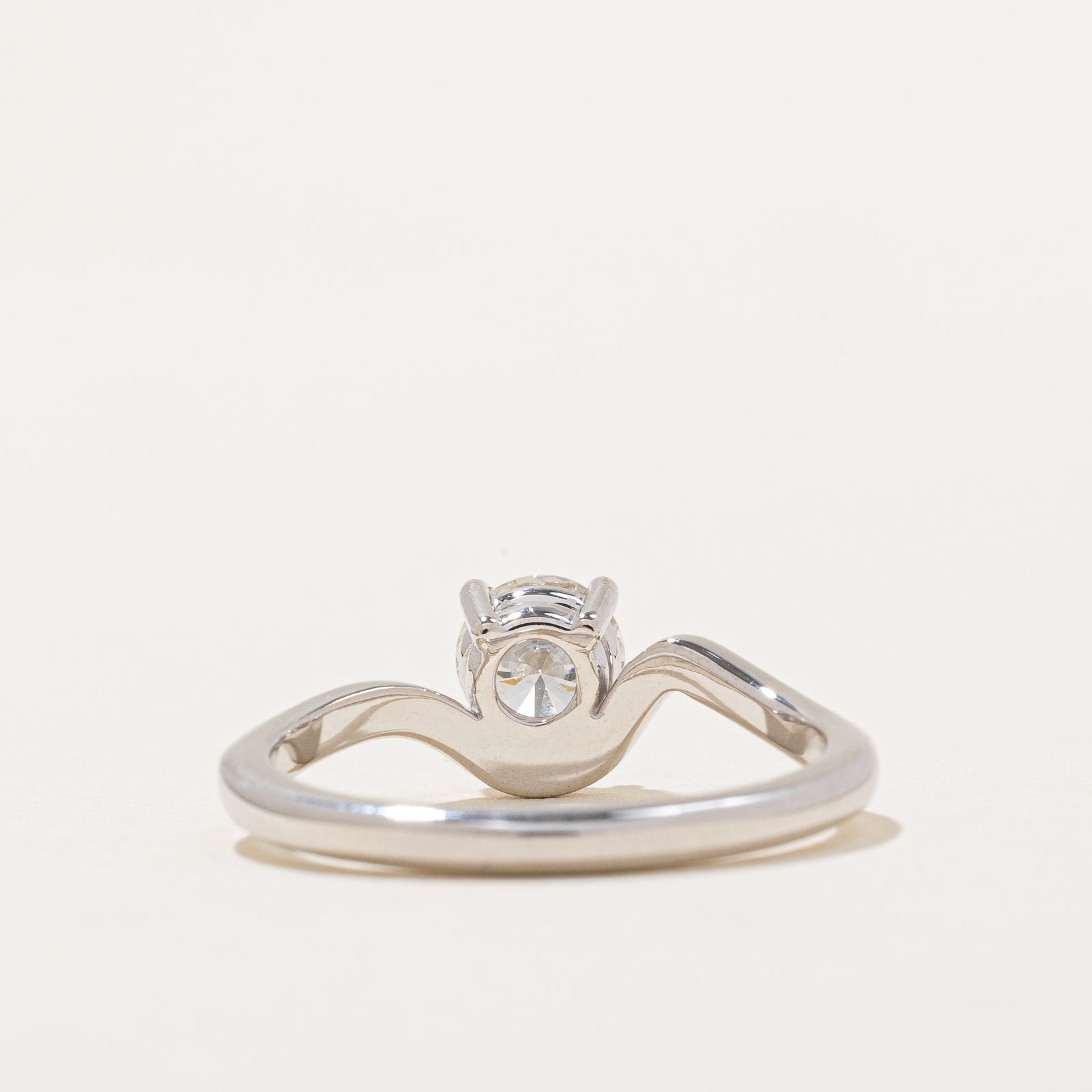 '100 Ways' GIA Certified Diamond Freeform Engagement Ring | 0.55ct | SZ 6.75 |