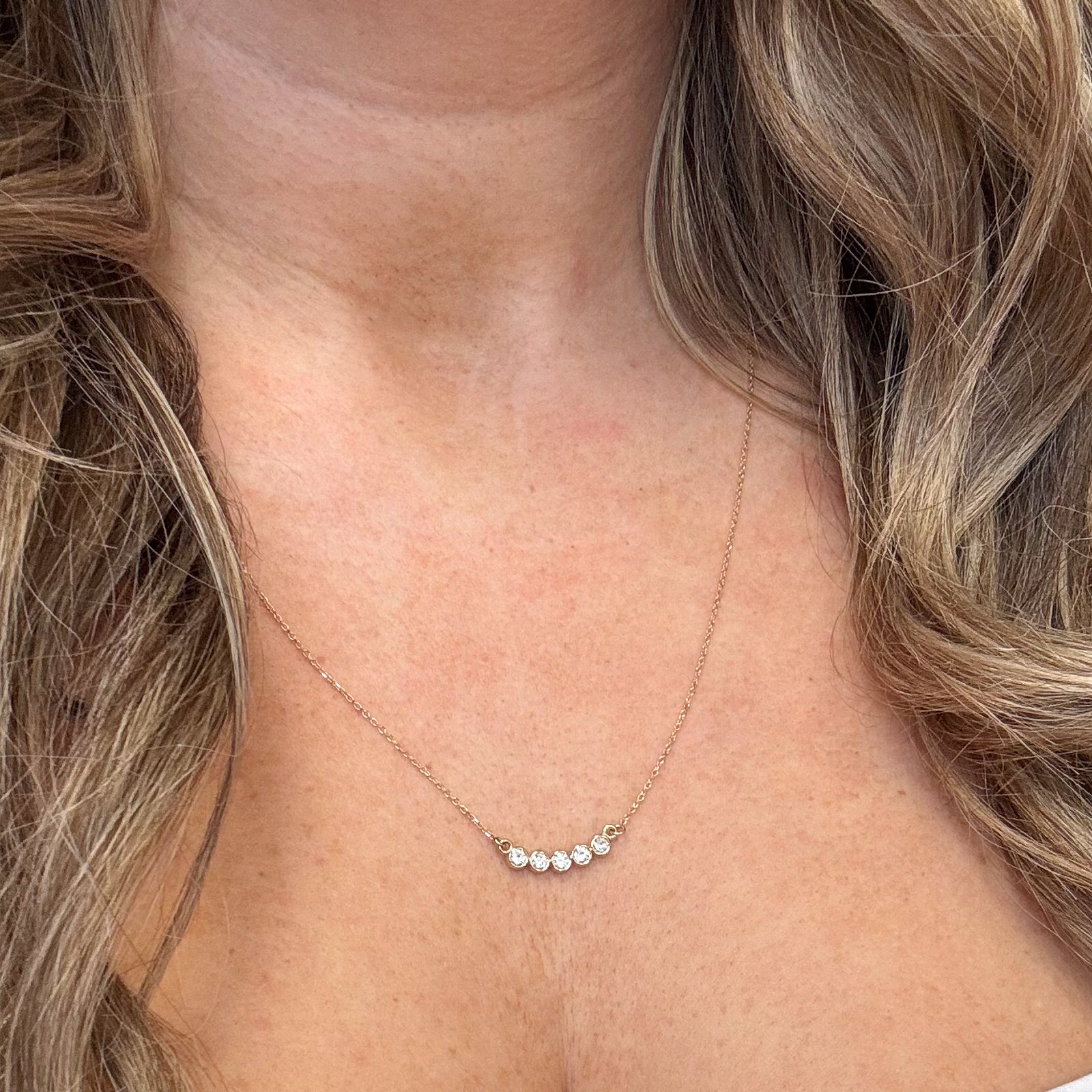 Pendentif et collier « 100 façons » en diamant | 0,33 ct | 17,5 po |