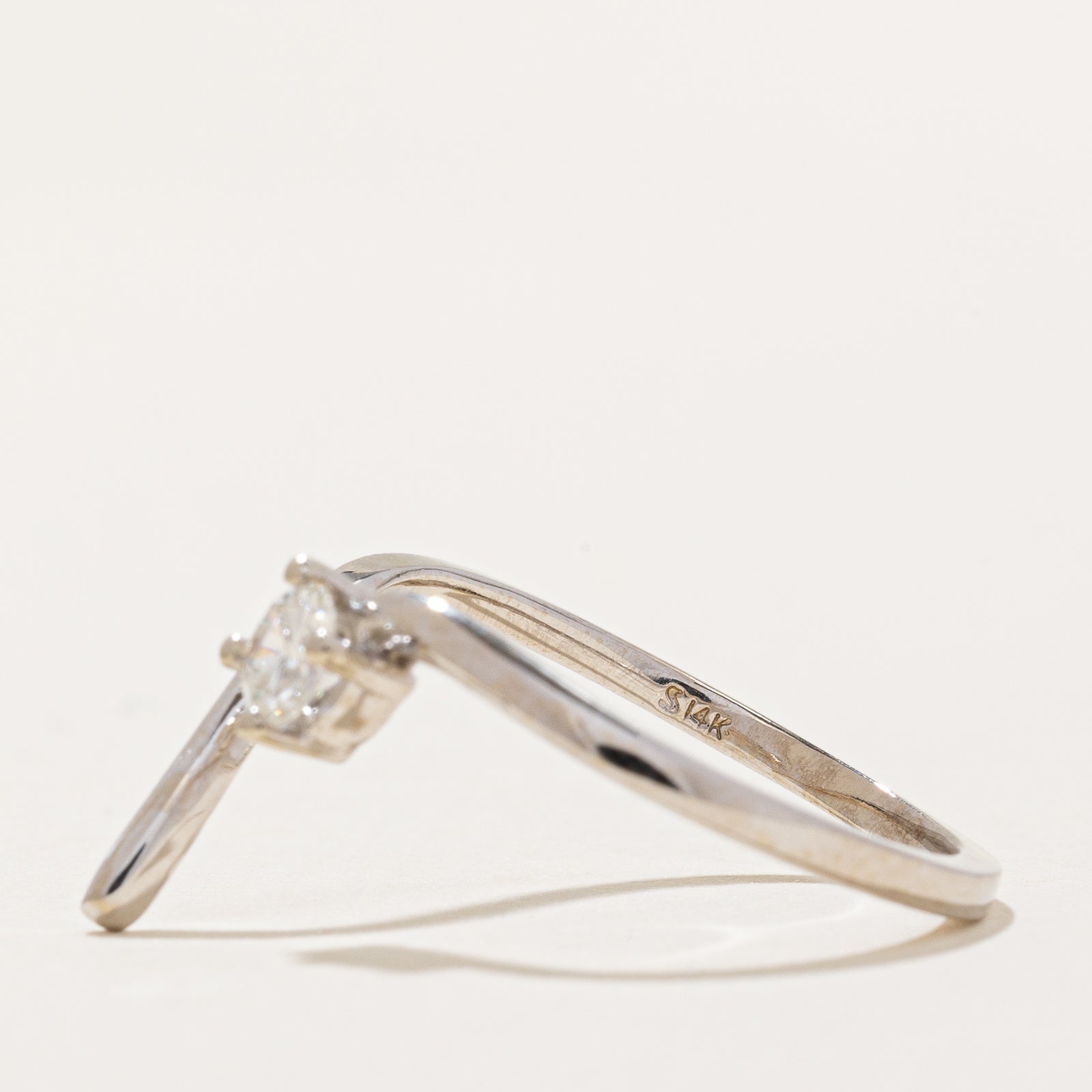 '100 Ways' Diamond Freeform Engagement Ring | 0.22ct - 0.25ct | SZ 7 |