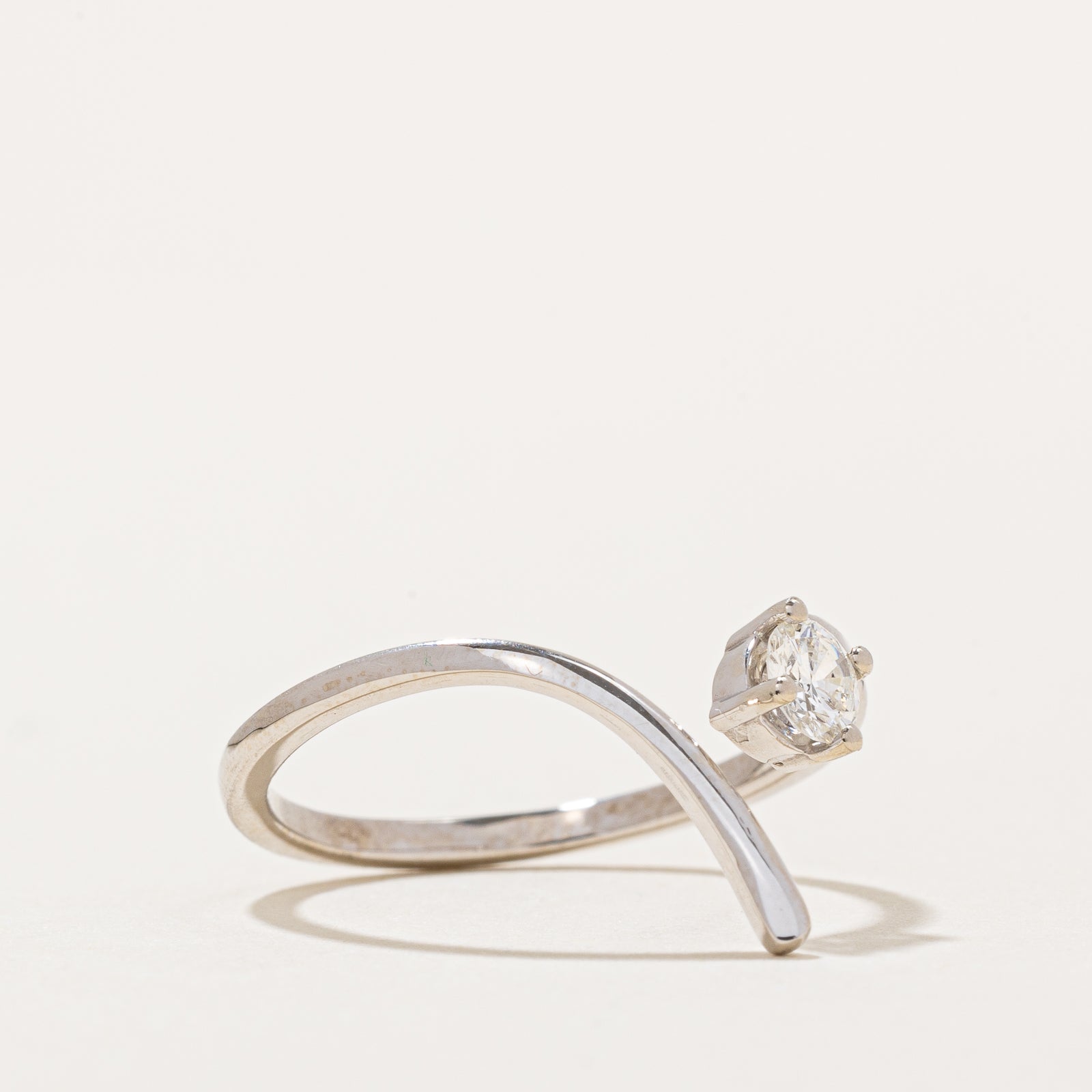 '100 Ways' Diamond Freeform Engagement Ring | 0.22ct - 0.25ct | SZ 7 |