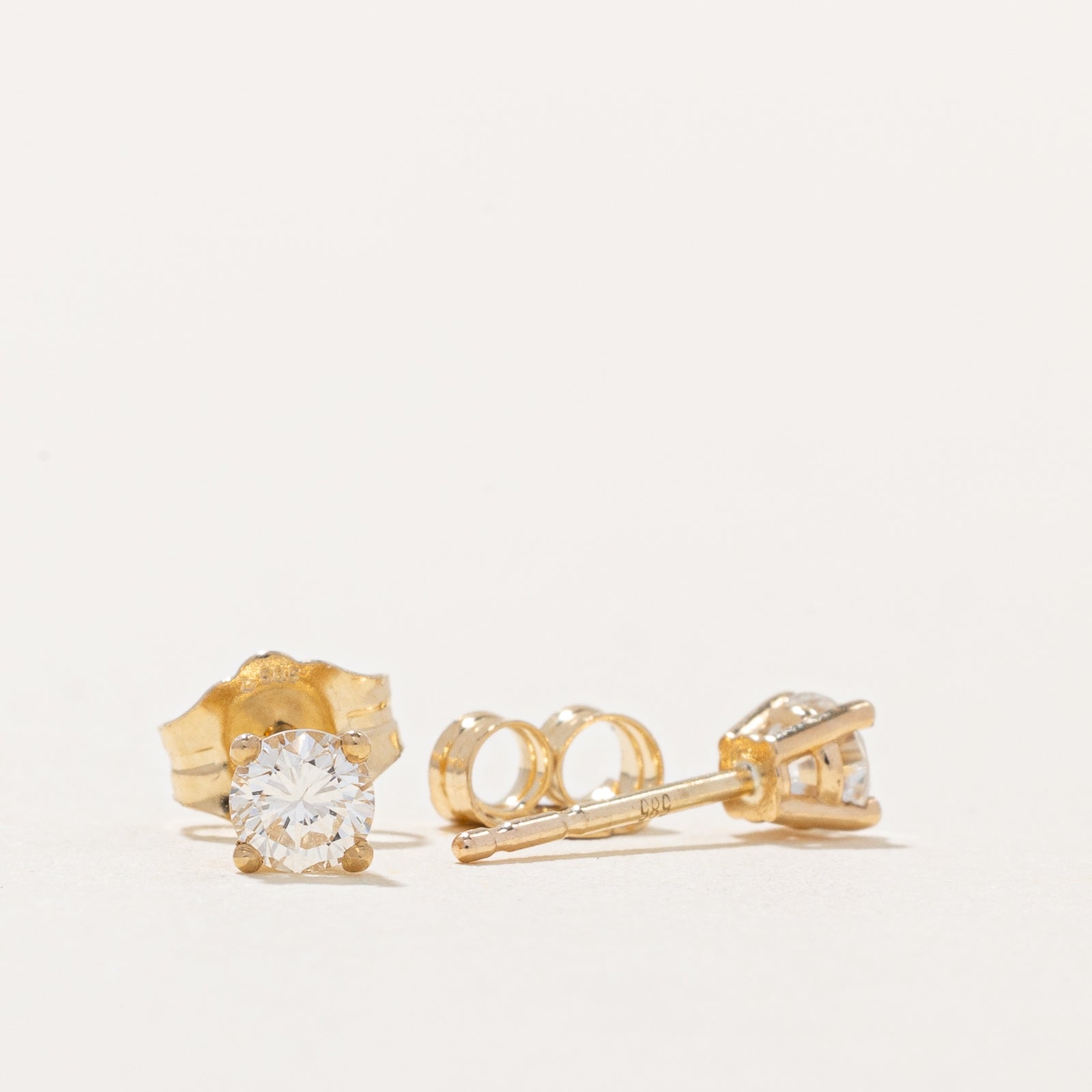 '100 Ways' Diamond Stud Earrings | 0.32ctw |