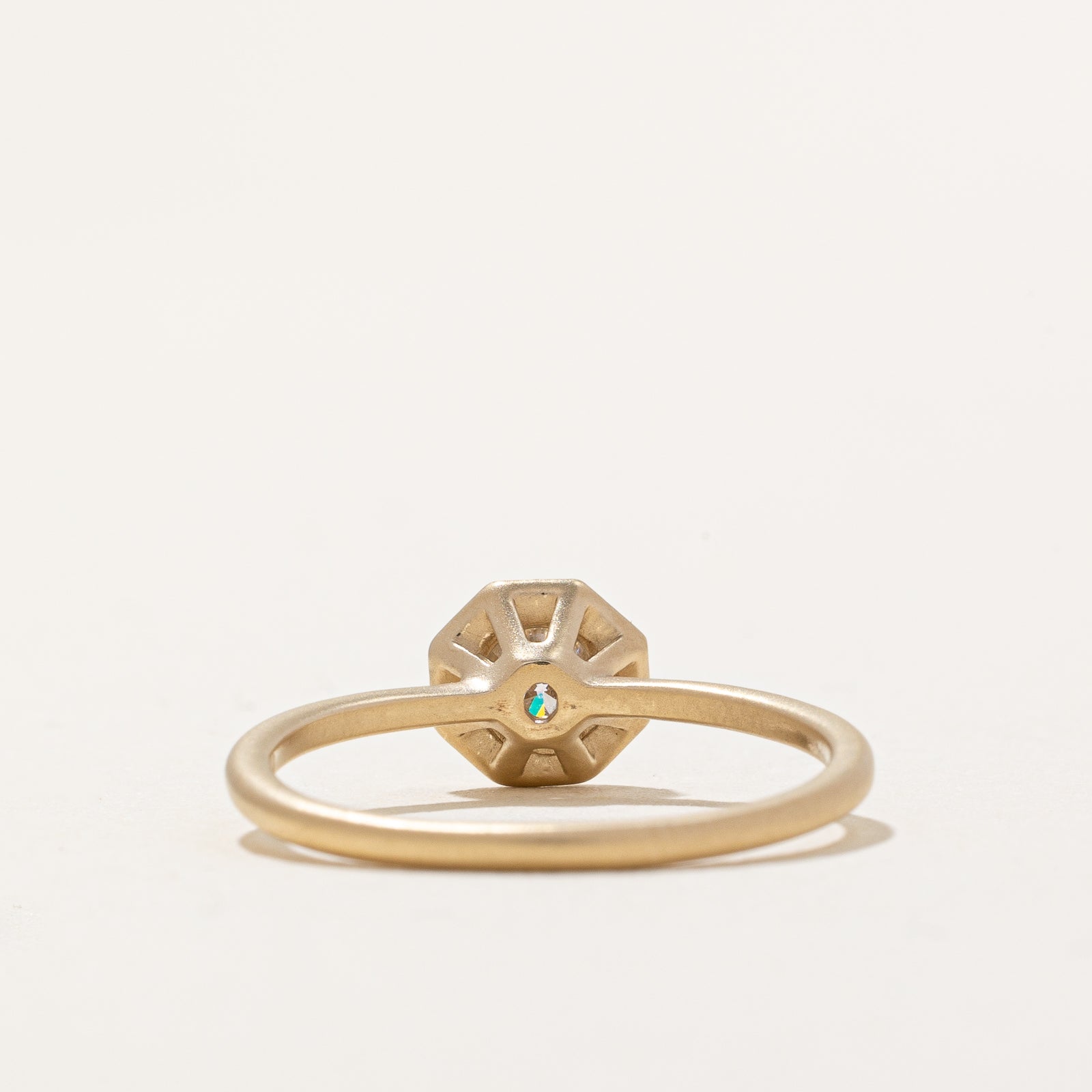 '100 Ways' GIA Certified Diamond Octagon Engagement Ring | 0.56ct | SZ 7 |