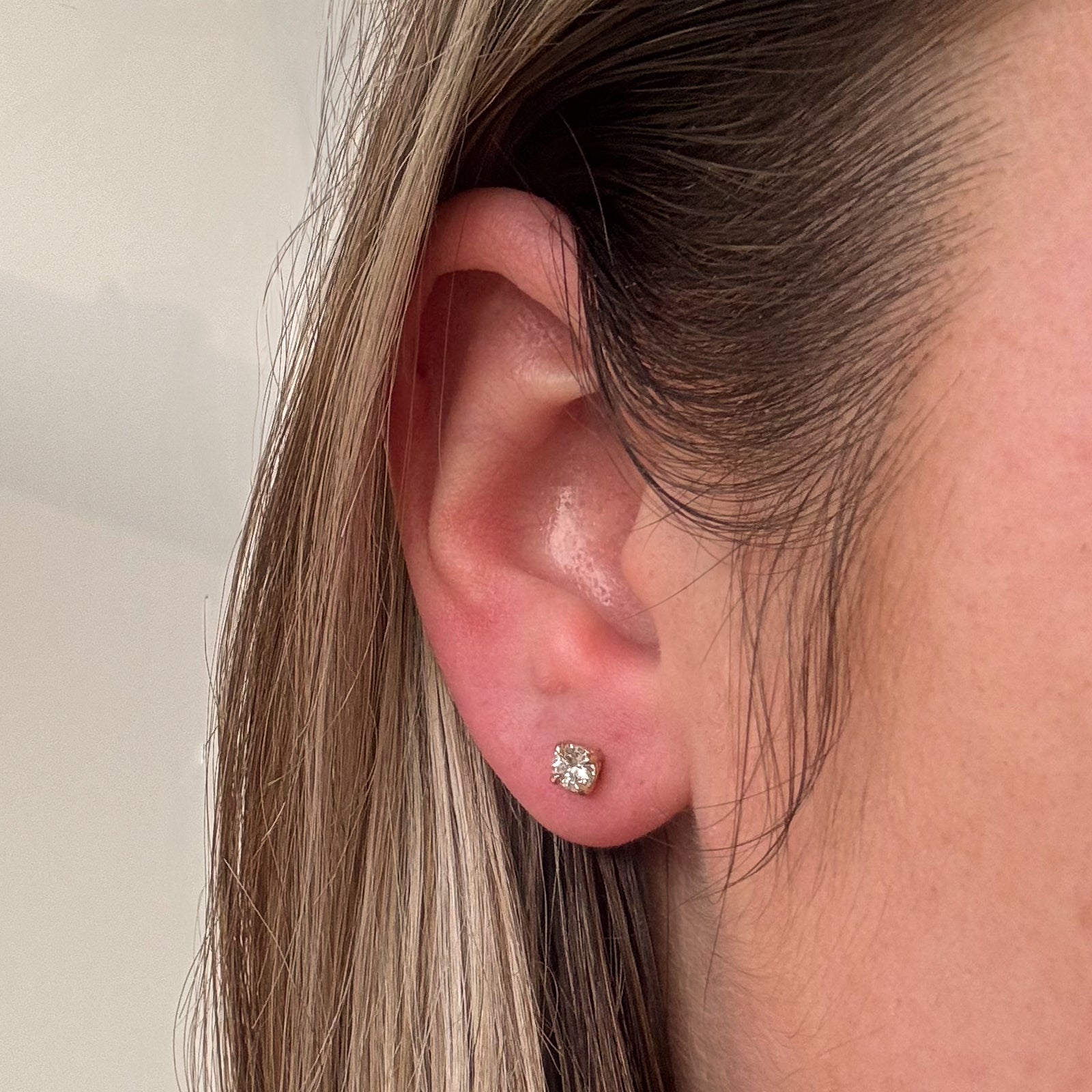 '100 Ways' Diamond Stud Earrings | 0.58ctw SI1/SI2 J/K |