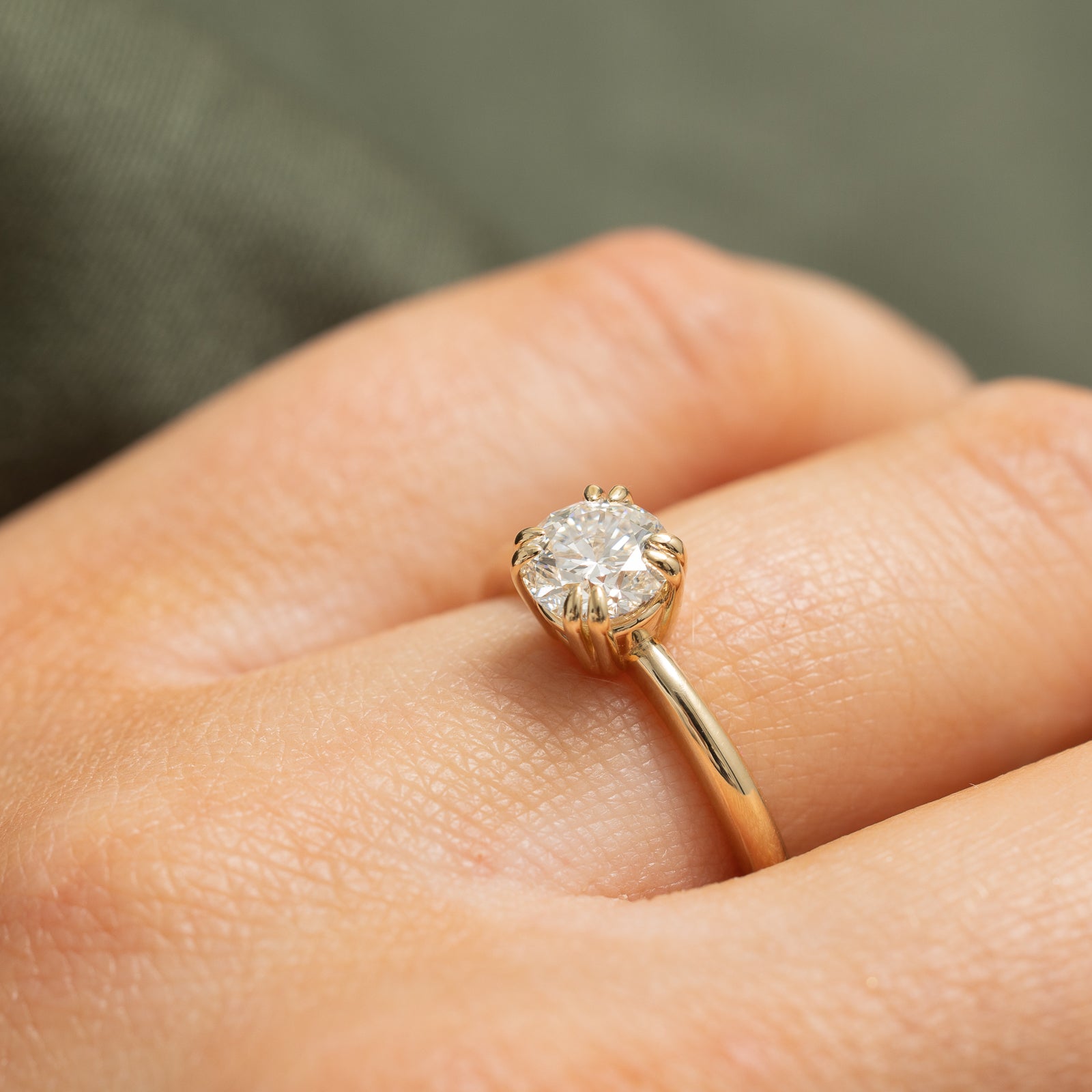Bague solitaire diamant « 100 façons » | 0,83 ct