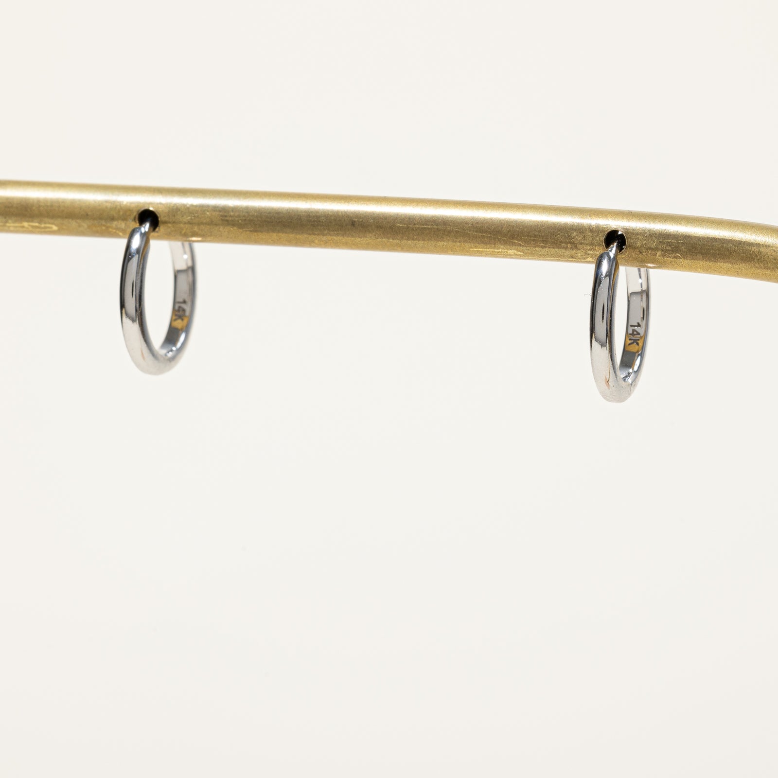 '100 Ways' White Gold Diamond Hoop Earrings 12mm | 0.14ctw |