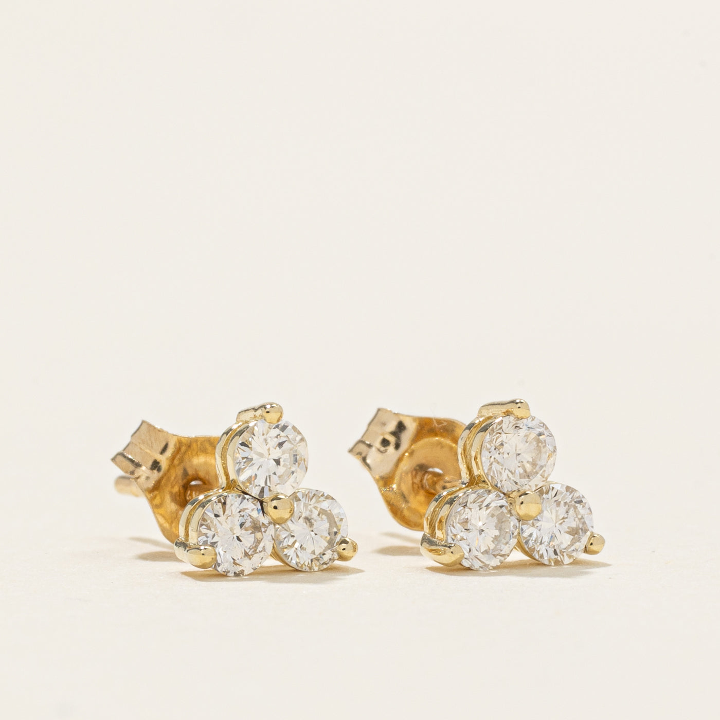 '100 Ways' Trio Diamond Stud Earrings | 0.50ct