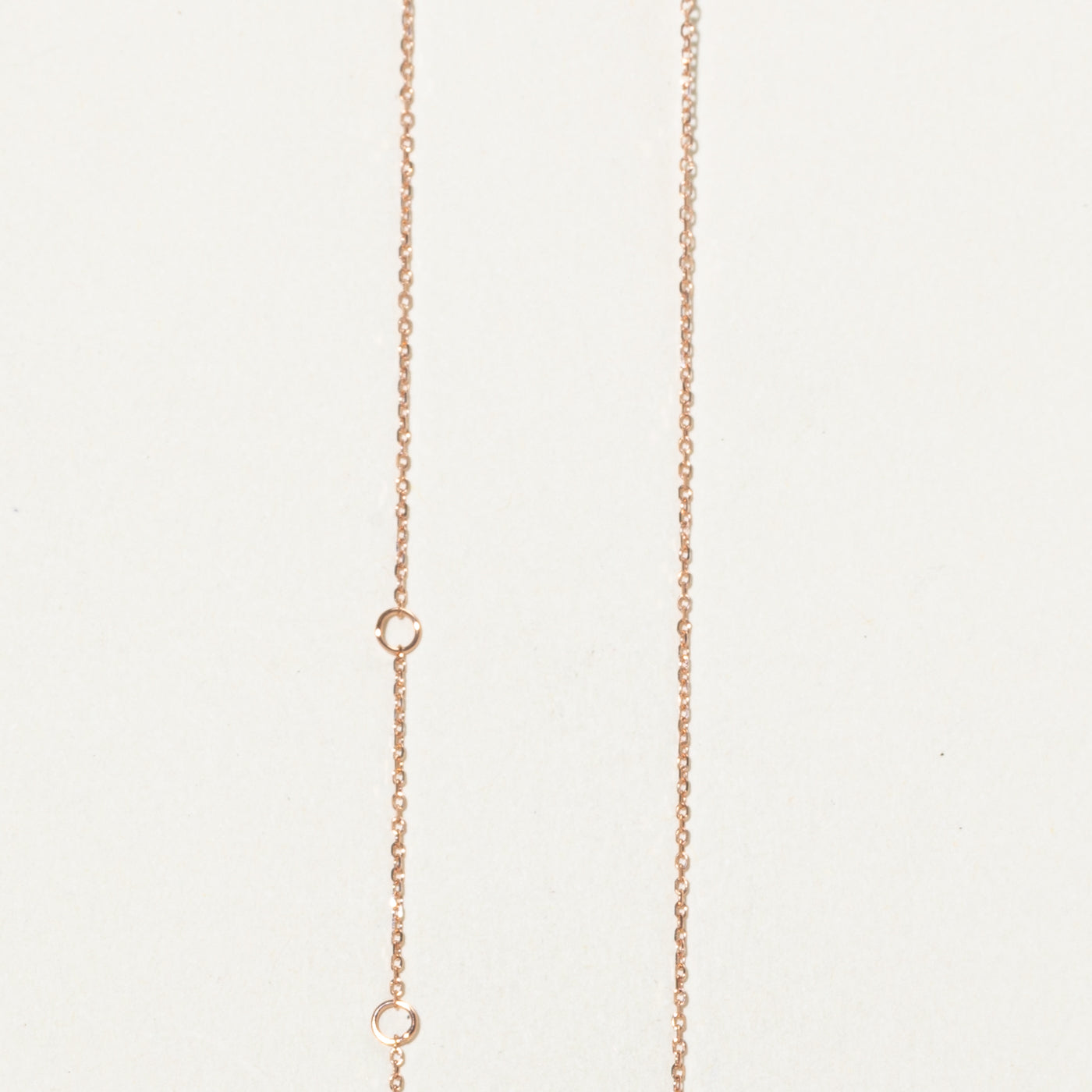 '100 Ways' 14k Rose Gold Cable Link Chain | 18"