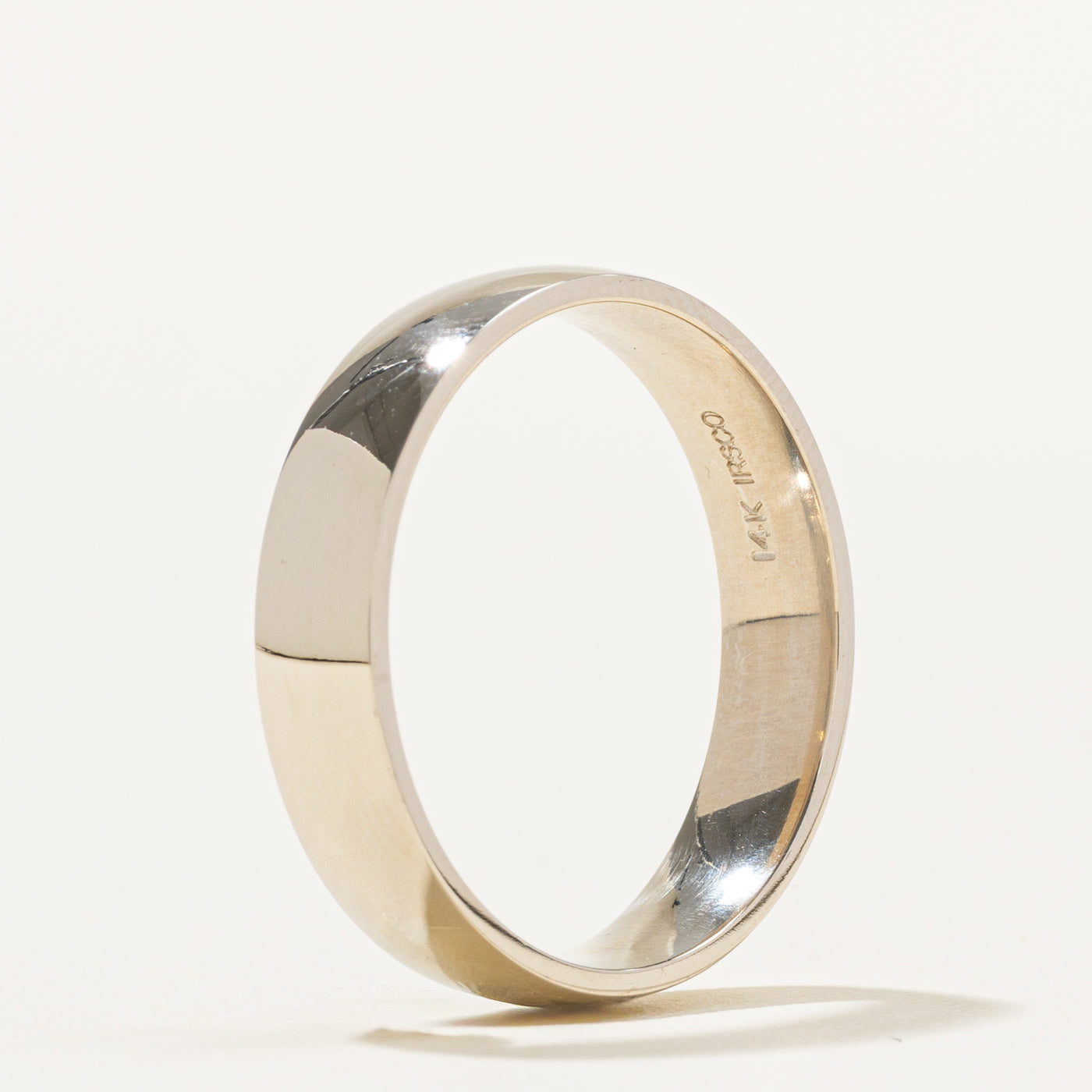 '100 Ways' 14k White Gold Band | 5mm | SZ 10