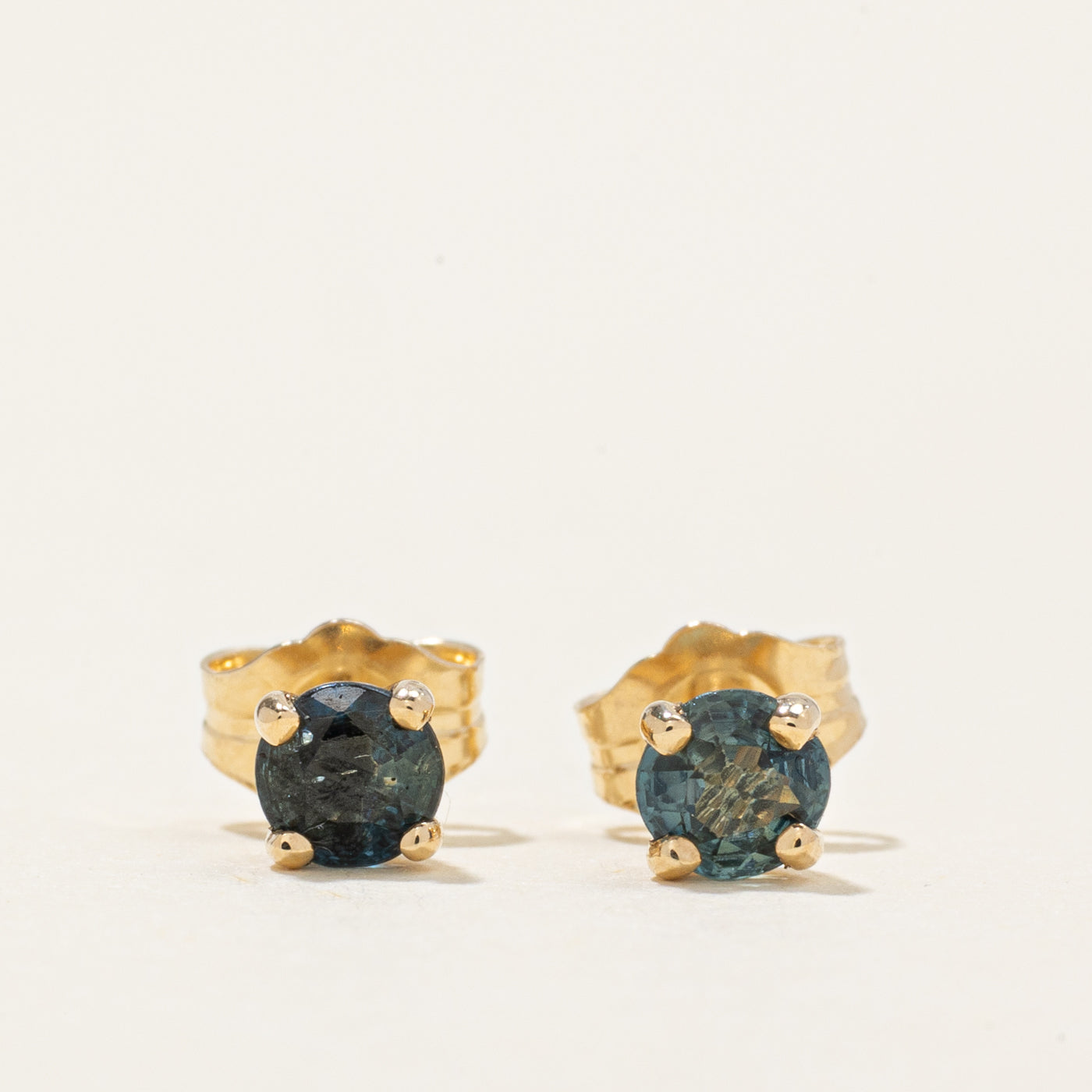'100 Ways' Solitaire Sapphire Studs | 0.53ctw