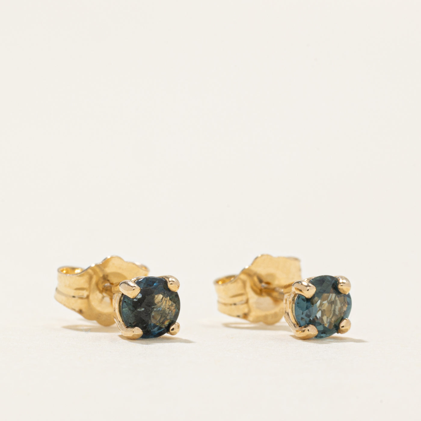 '100 Ways' Solitaire Sapphire Studs | 0.53ctw