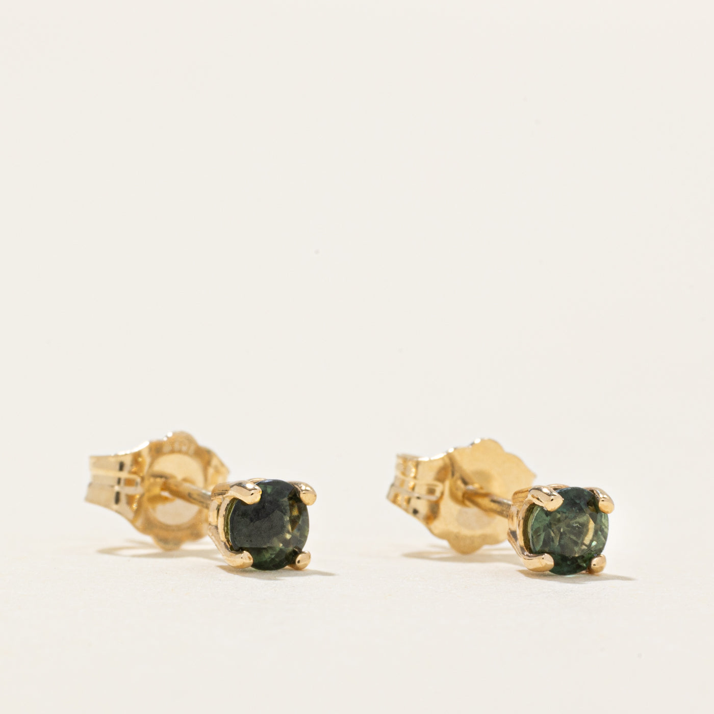 '100 Ways' Solitaire Sapphire Studs | 0.42ctw