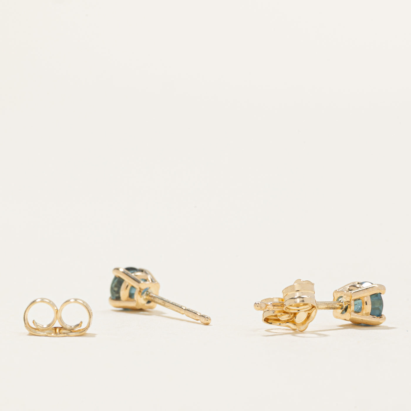 '100 Ways' Solitaire Sapphire Studs | 0.63ctw