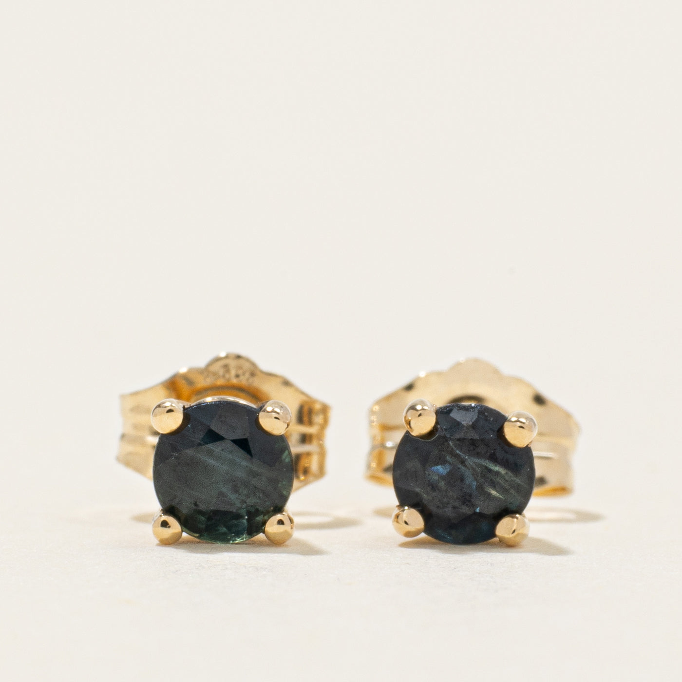 '100 Ways' Solitaire Sapphire Studs | 0.60ctw