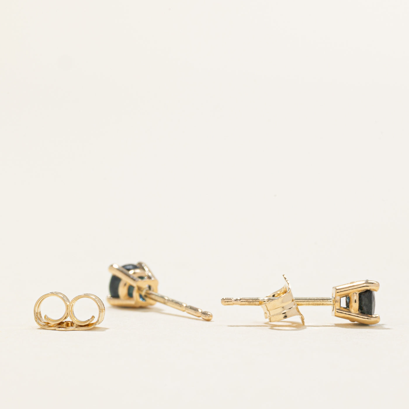 '100 Ways' Solitaire Sapphire Studs | 0.60ctw