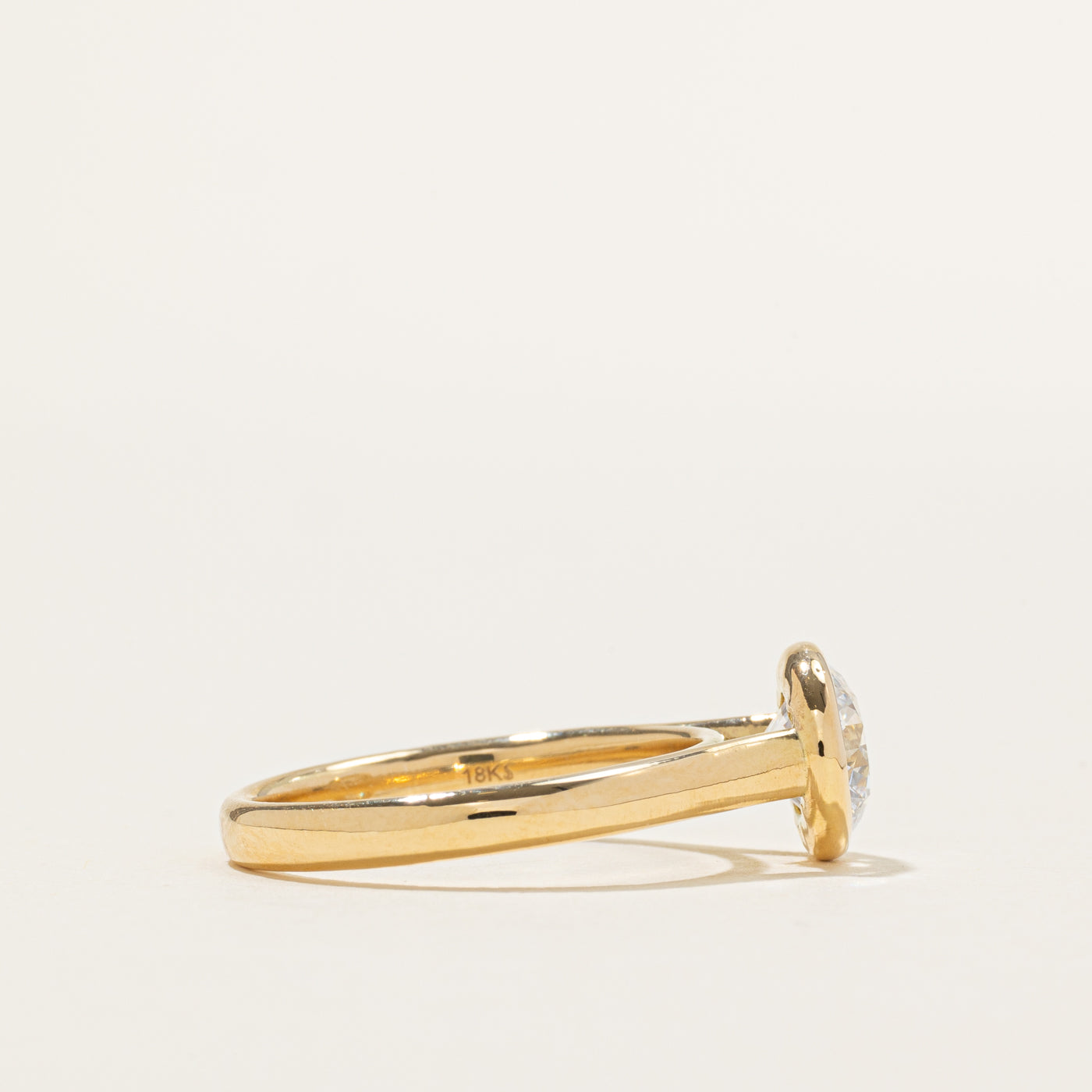 Bague de fiançailles « 100 façons » en or 18 carats, sertie clos, motif cœurs et flèches, diamants 1,62 ct, taille 8