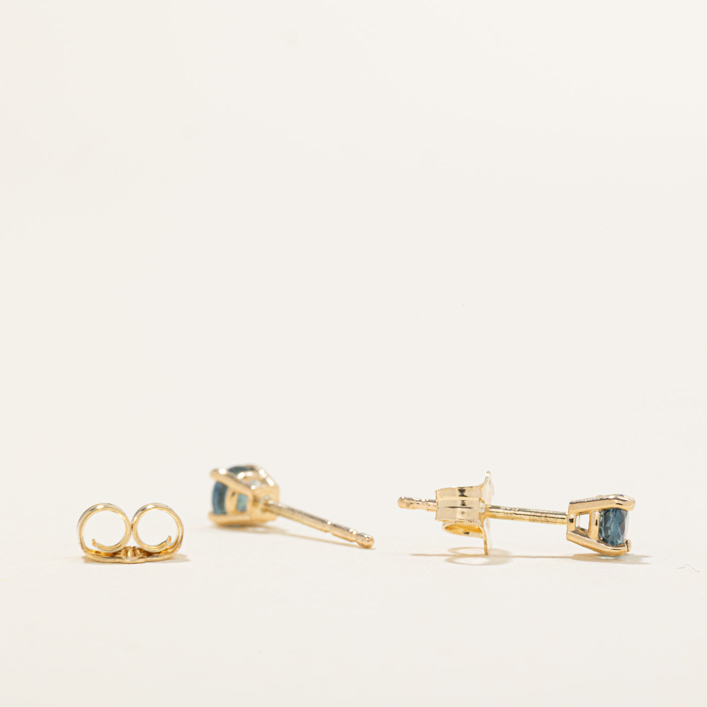 '100 Ways' Teal Sapphire Studs | 0.40ctw