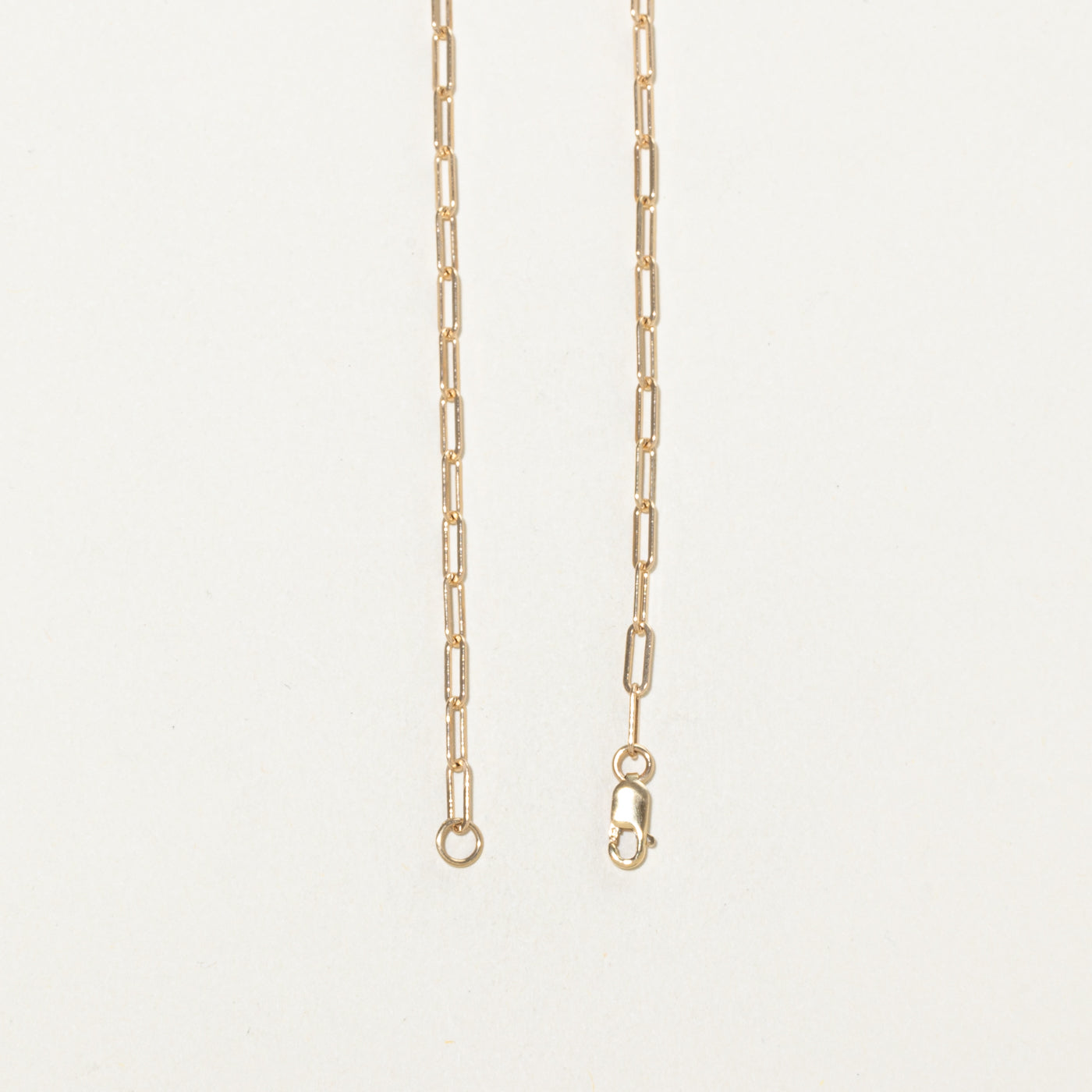 '100 Ways' 14k Yellow Gold Paperclip Chain | 18"
