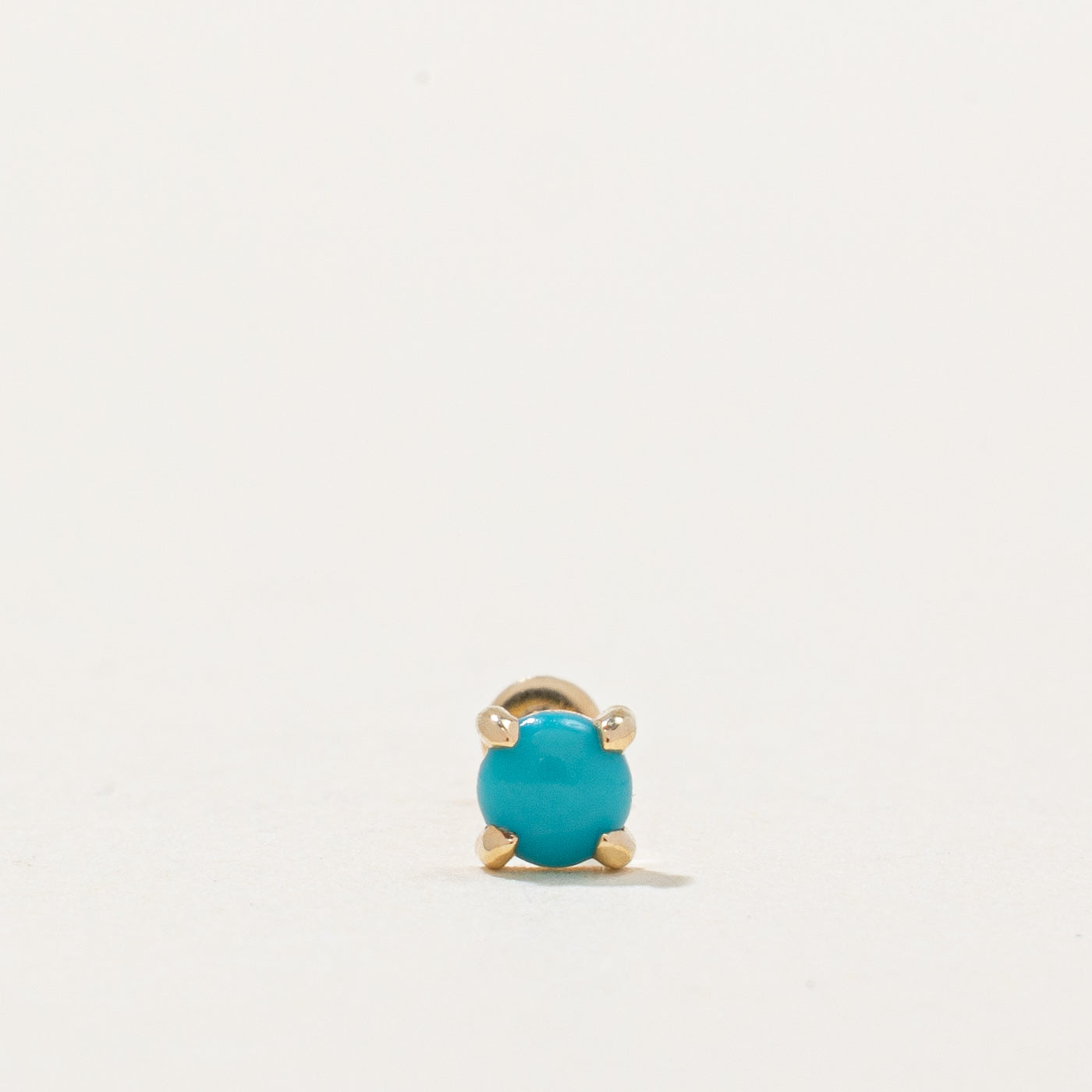 100 Ways' Press-Fit Turquoise Earring | 0.10ct |
