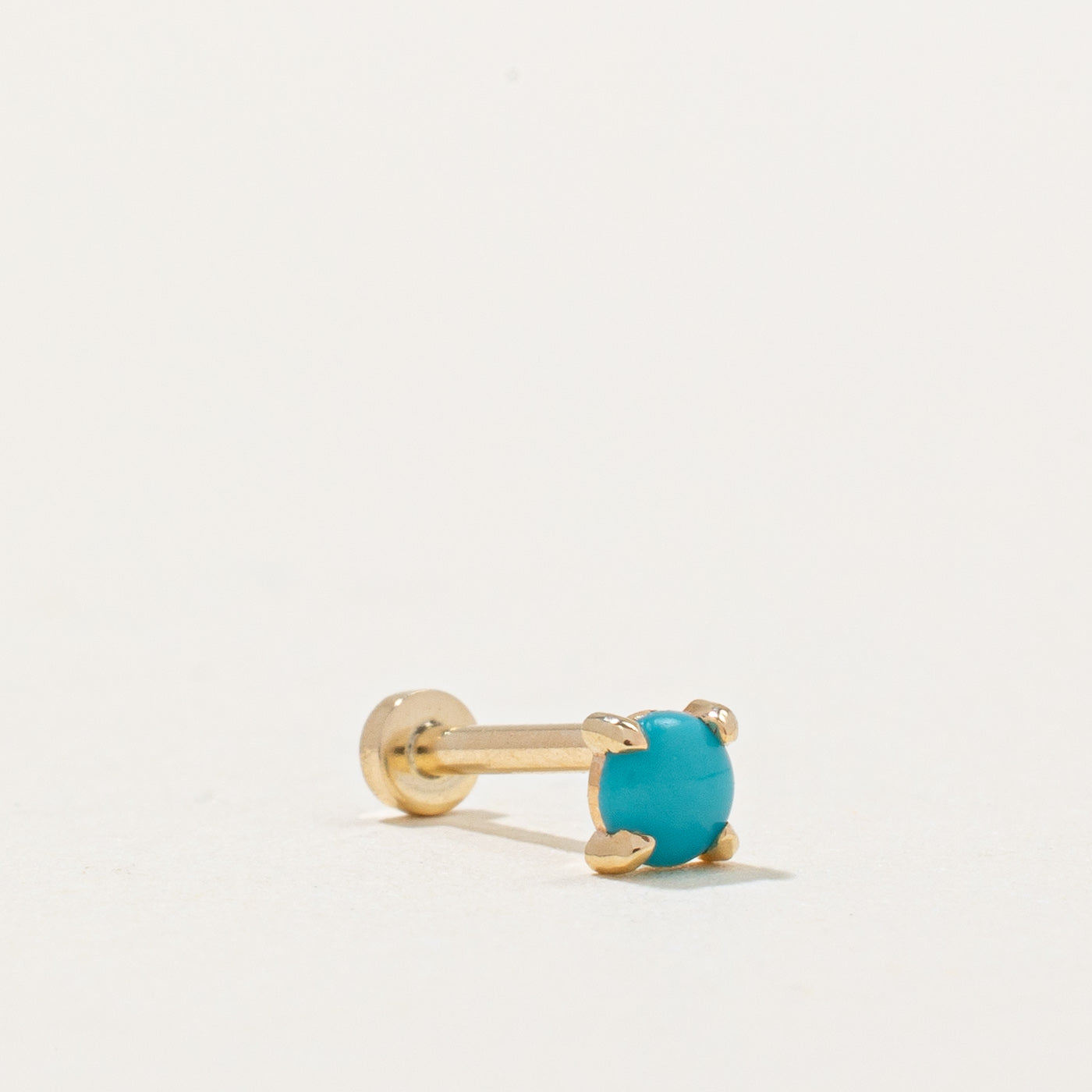 100 Ways' Press-Fit Turquoise Earring | 0.10ct |